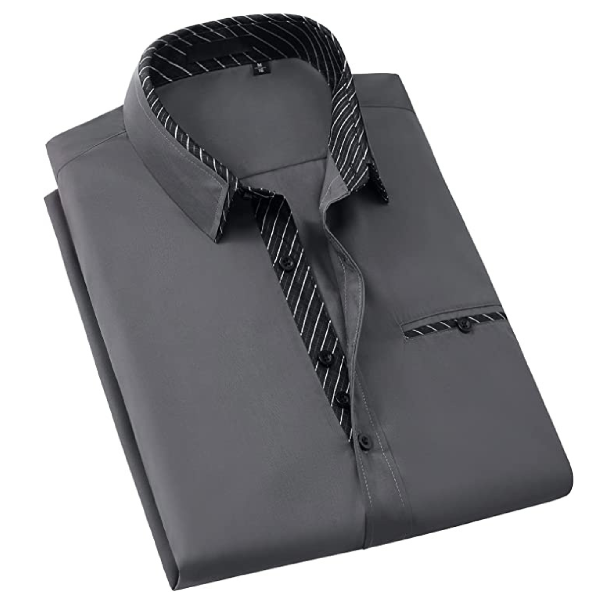 CAMICIA EDER FANTASIA BICOLORE GRIGIA