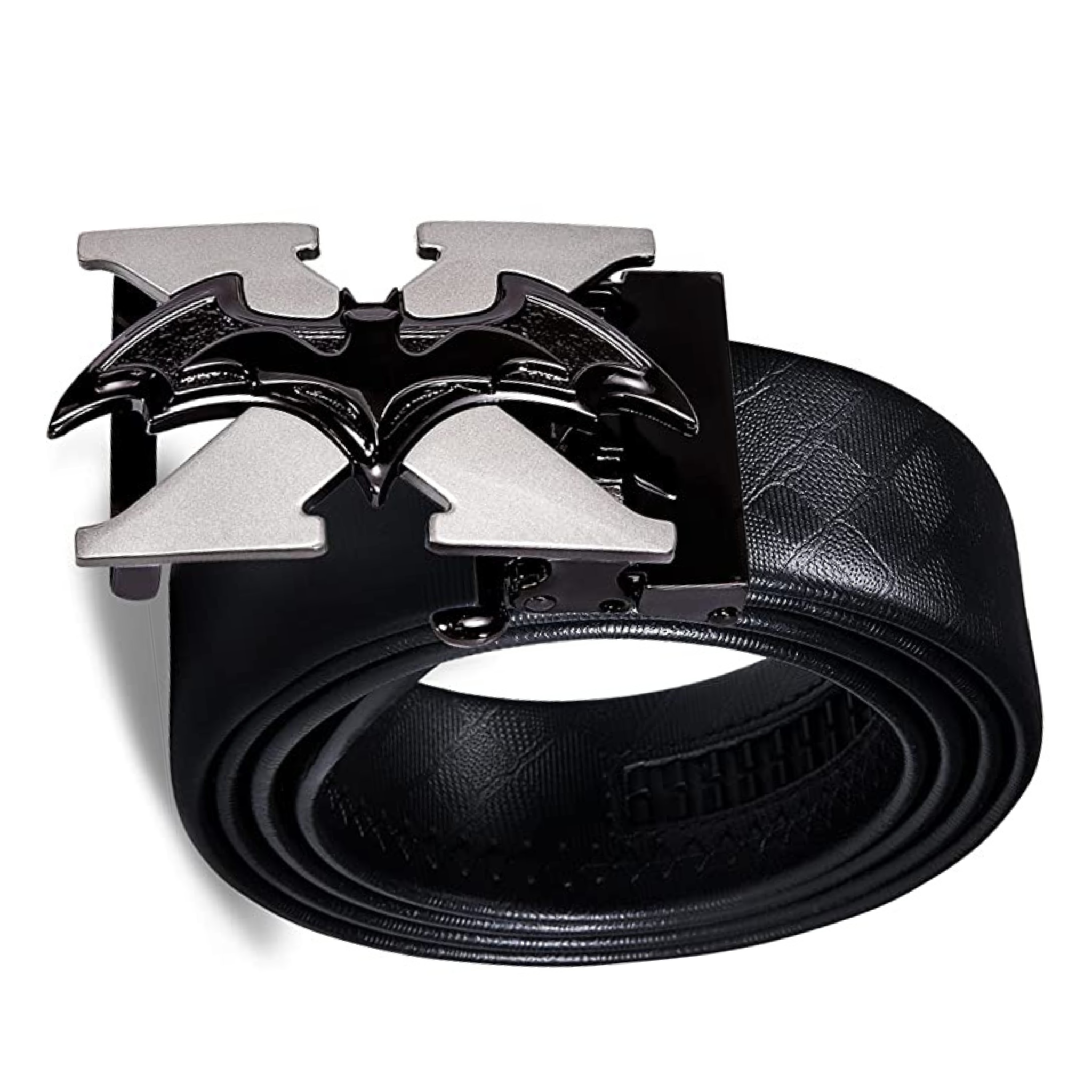 BATMAN CINTURA IN PELLE NERA LIM.EDITION (130 CM)