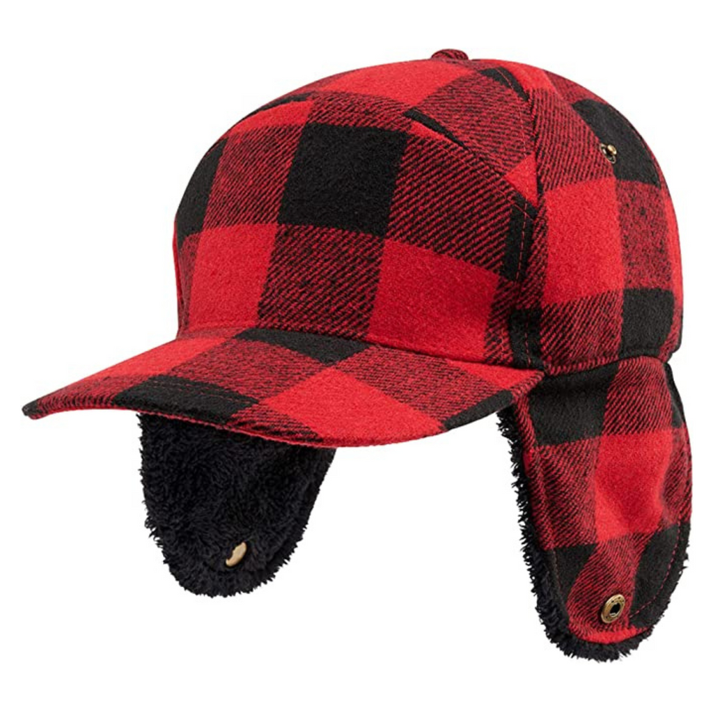 CAPPELLO INVERNALE IN PILE ROSSO