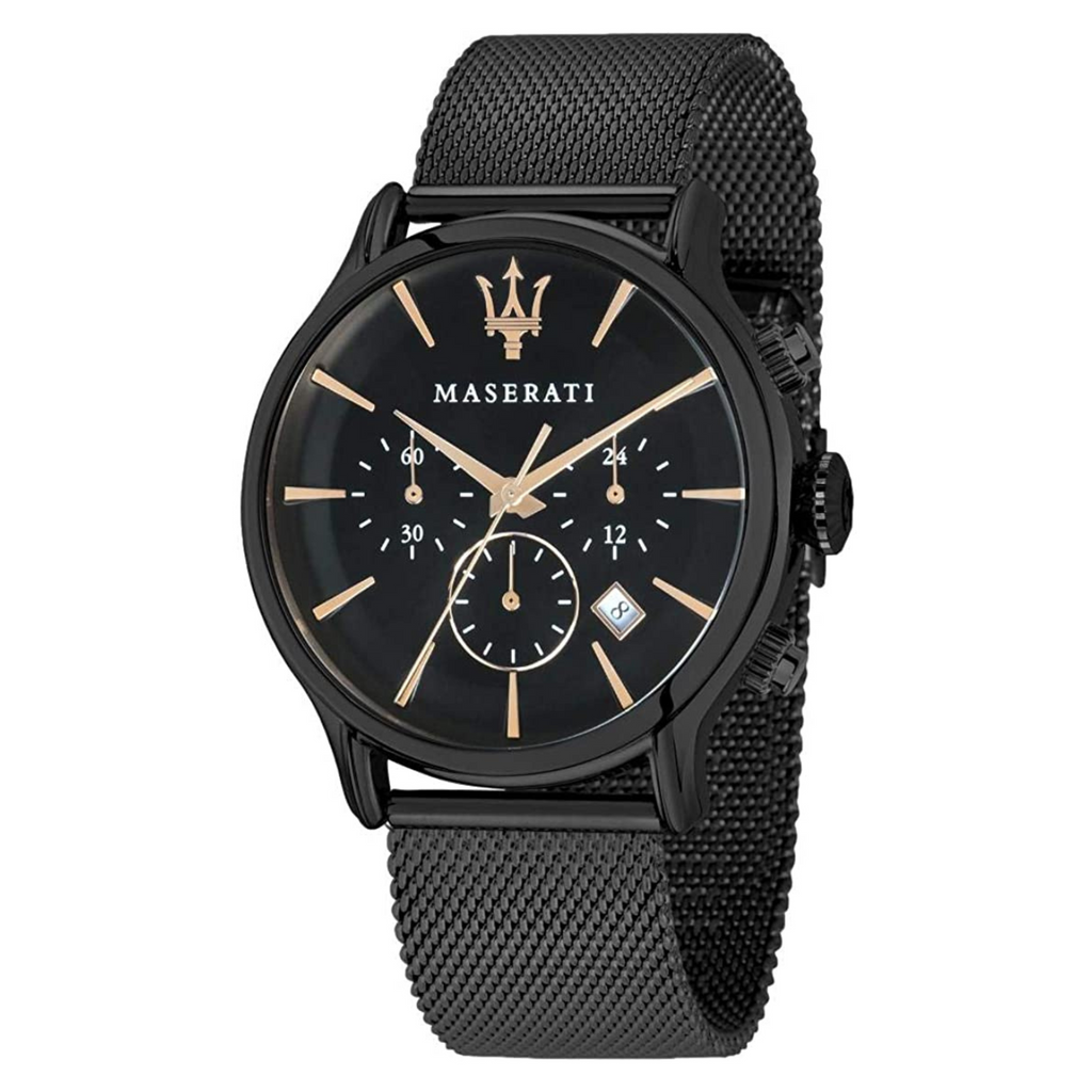 MASERATI OROLOGIO EPOCA IN ACCIAIO