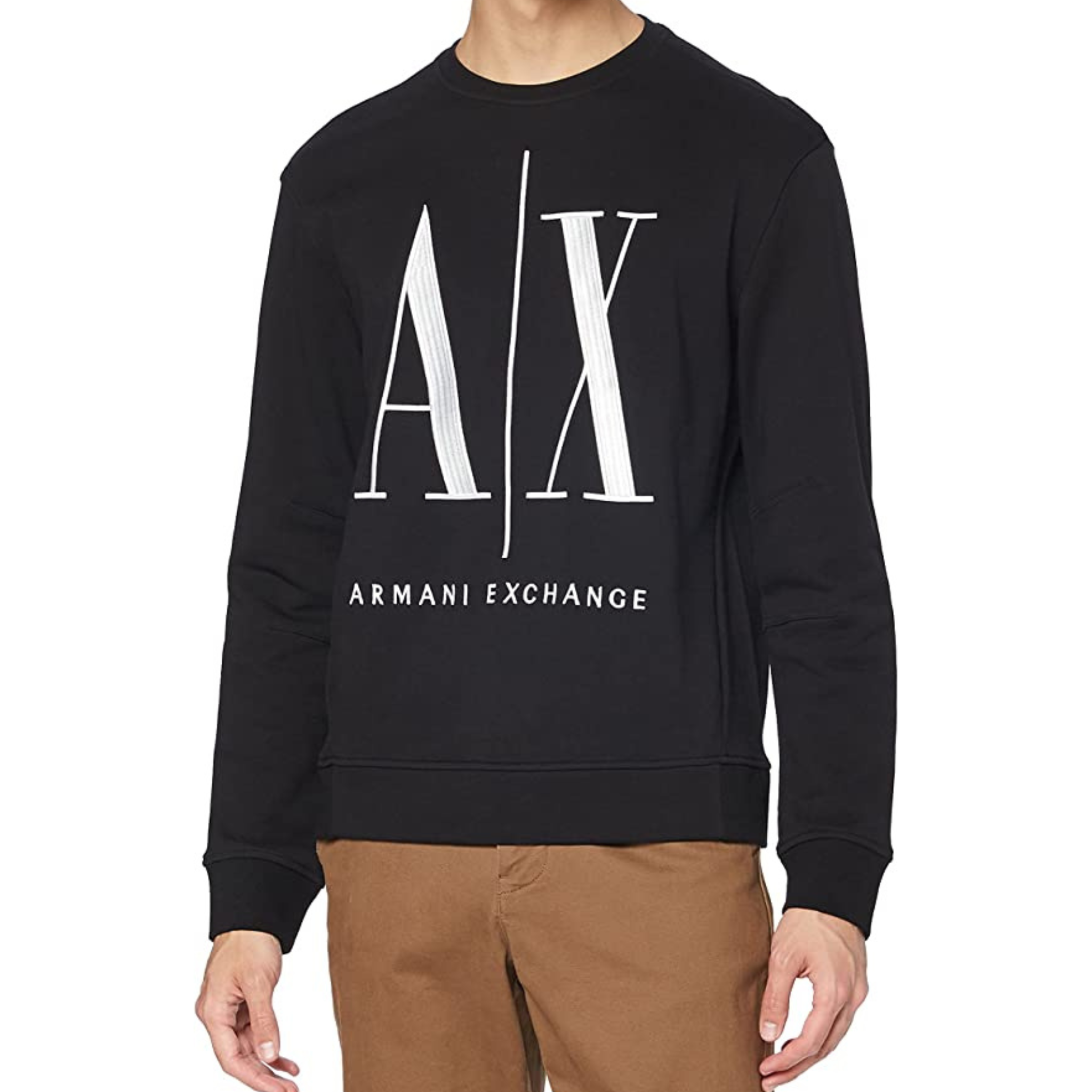 ARMANI EXCHANGE FELPA NERA