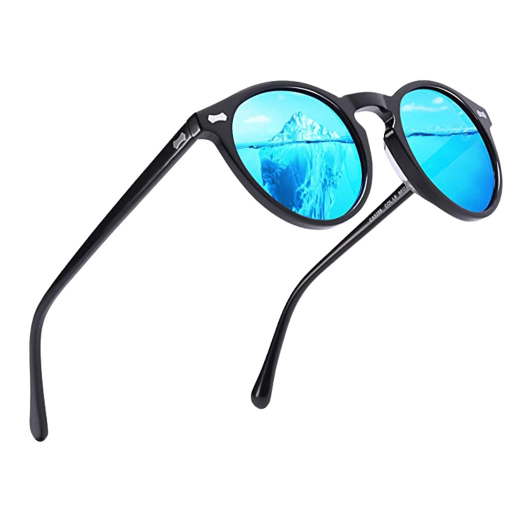 CARFIA OCCHIALI POLARIZZATI IN ACETATO AZZURRI