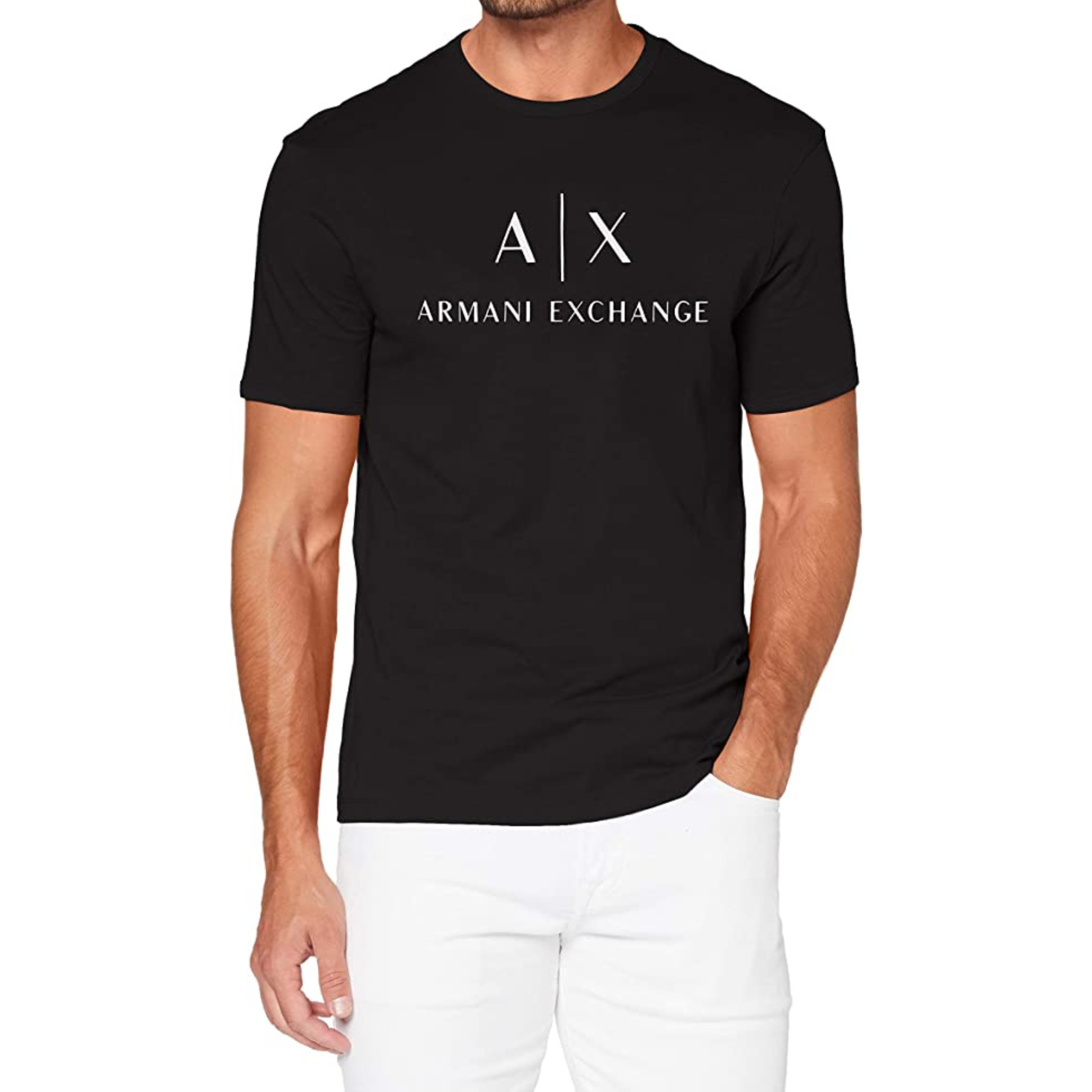 ARMANI EXCHANGE T-SHIRT NERA