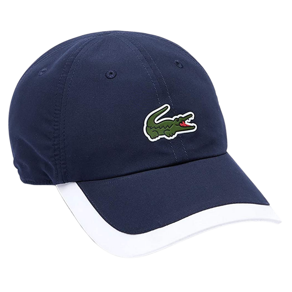 LACOSTE CAPPELLO CON VISIERA BLU