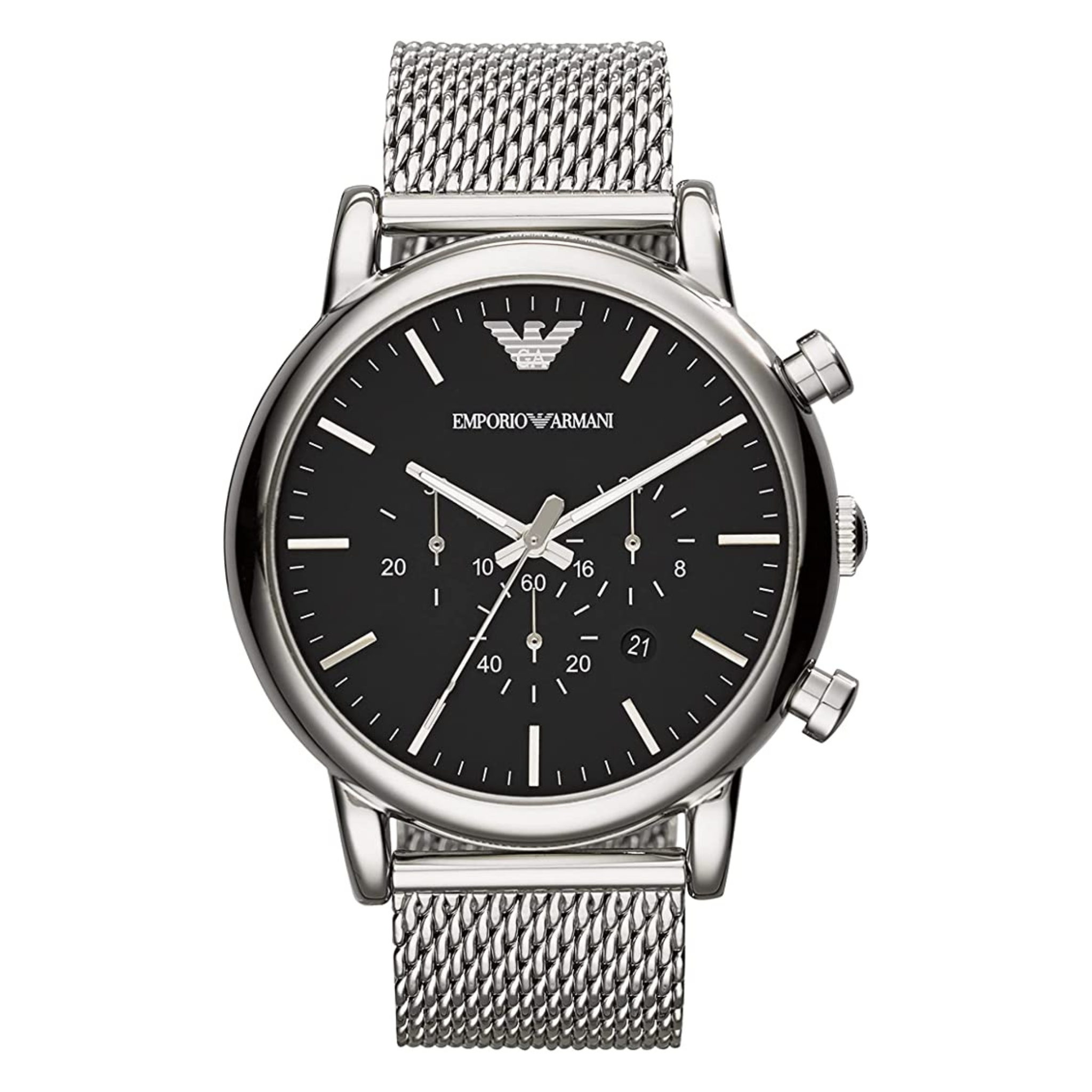 EMPORIO ARMANI OROLOGIO IN ACCIAIO NERO