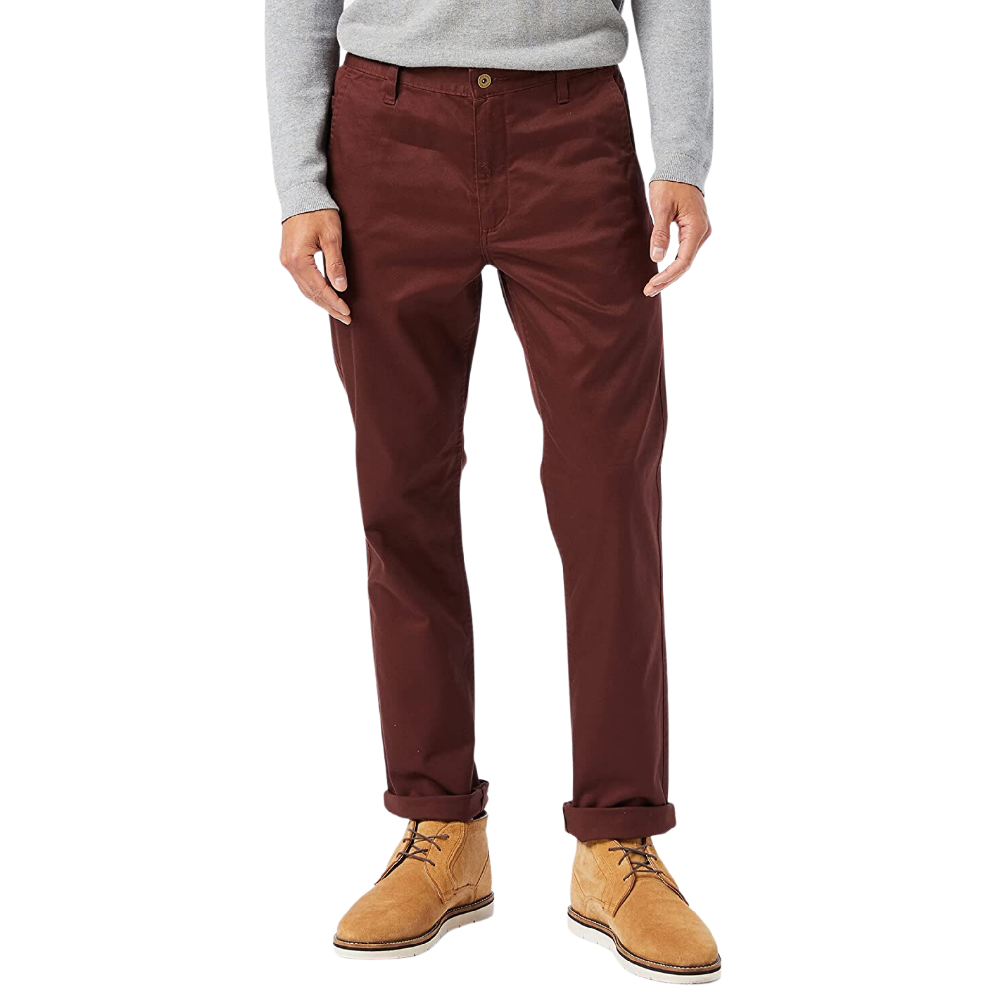 DOCKERS ORIGINAL PANTALONE BORDEAUX