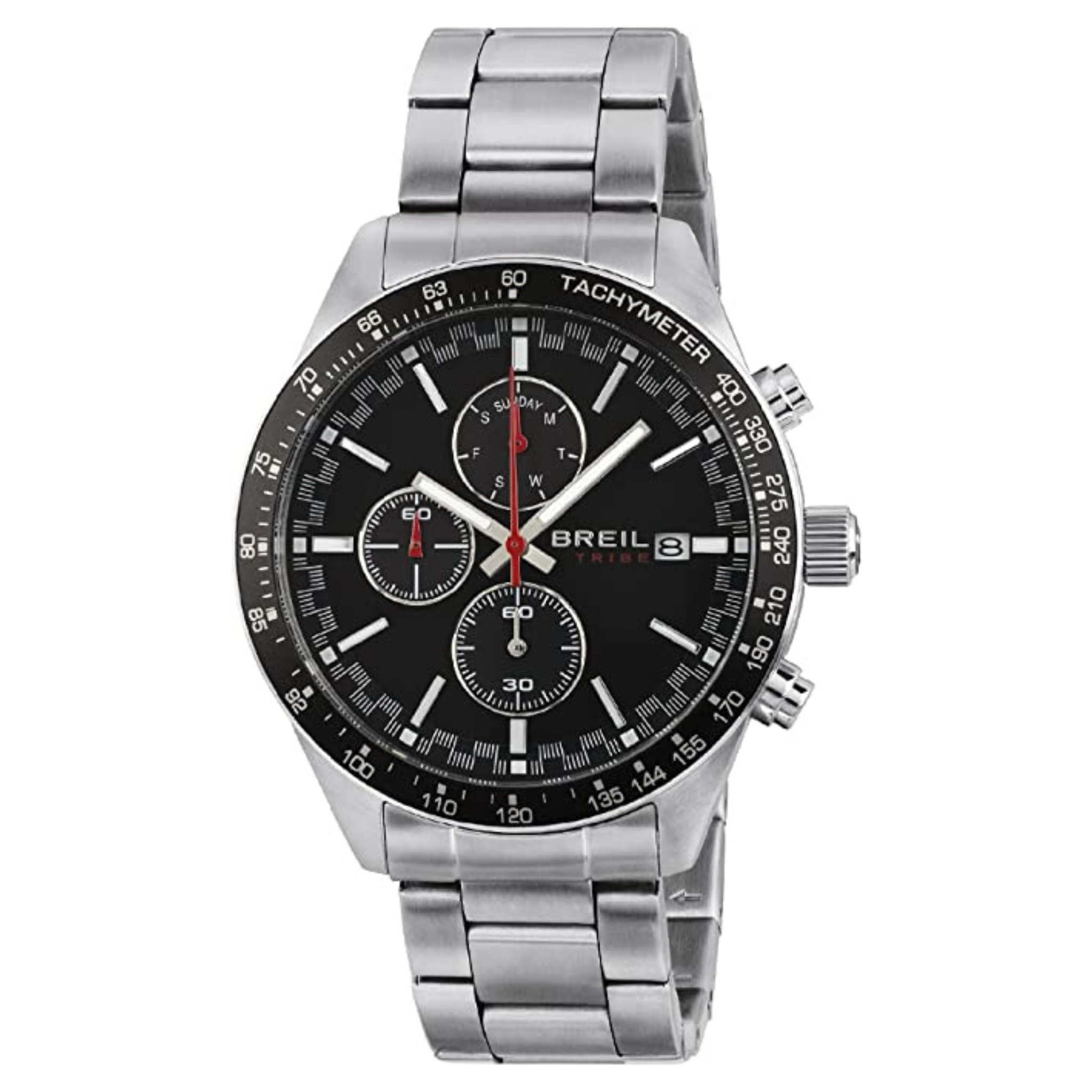 BREIL TRIBE OROLOGIO IN ACCIAIO NERO