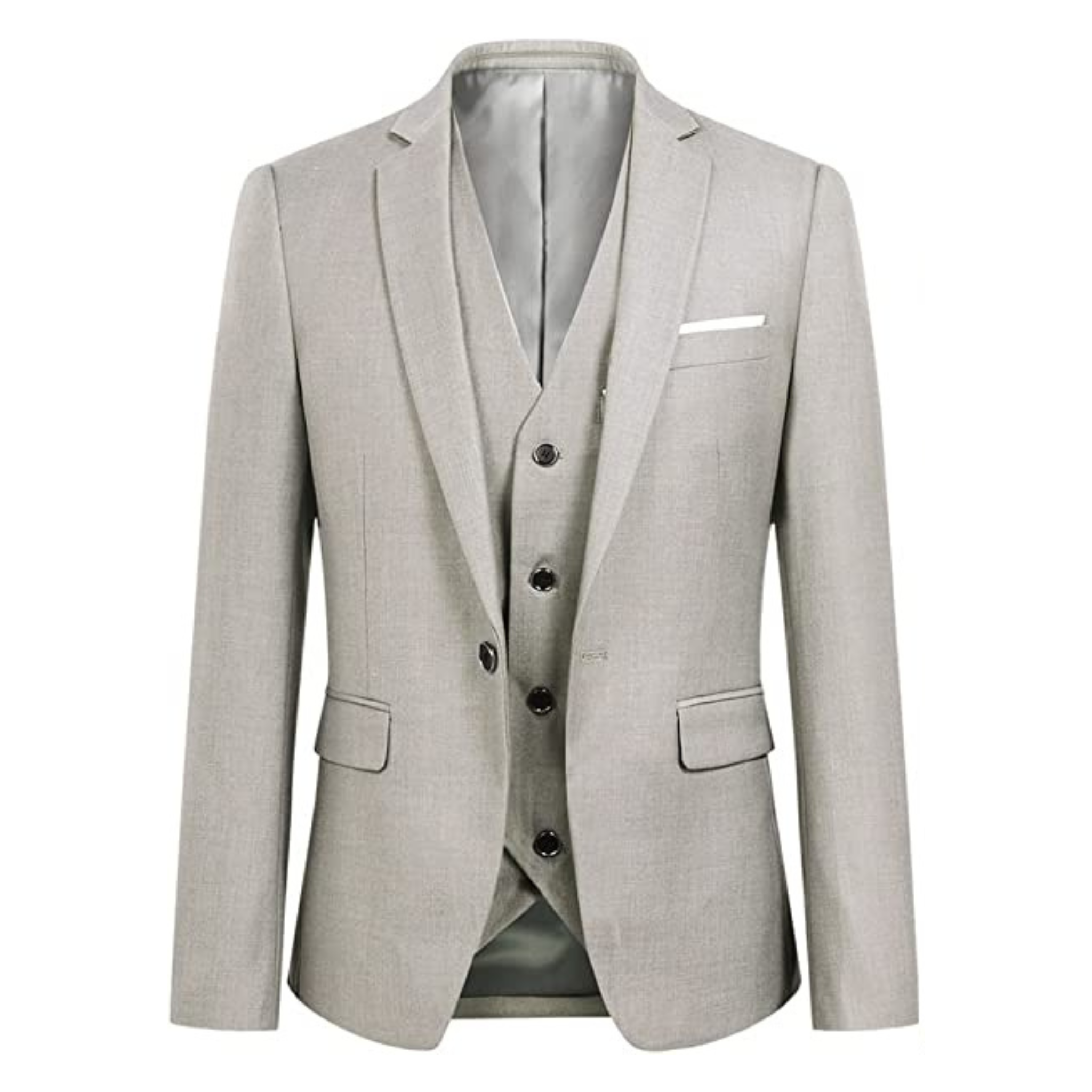 ABITO BECKER 3 PEZZI BEIGE