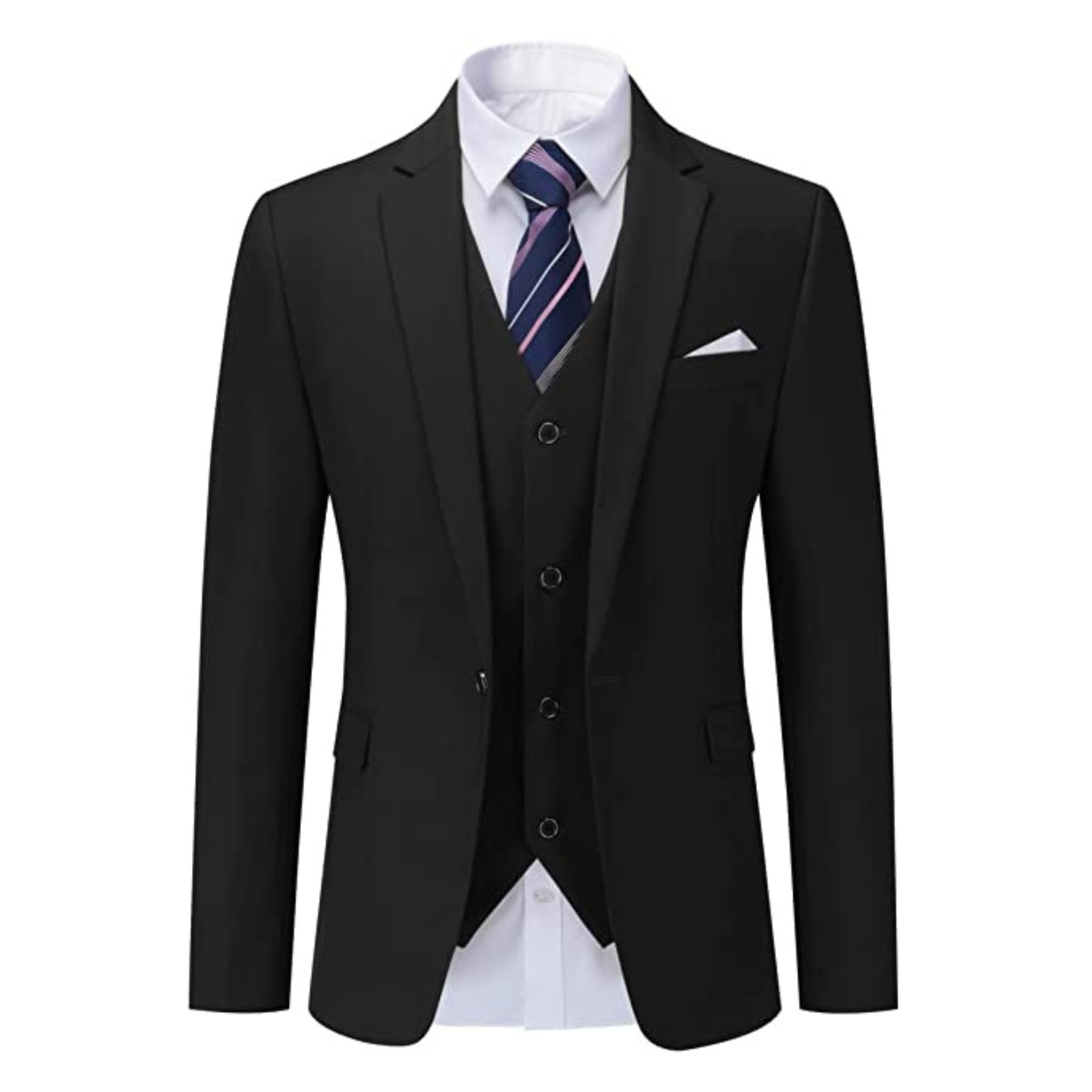 ABITO LUIS 3 PEZZI NERO