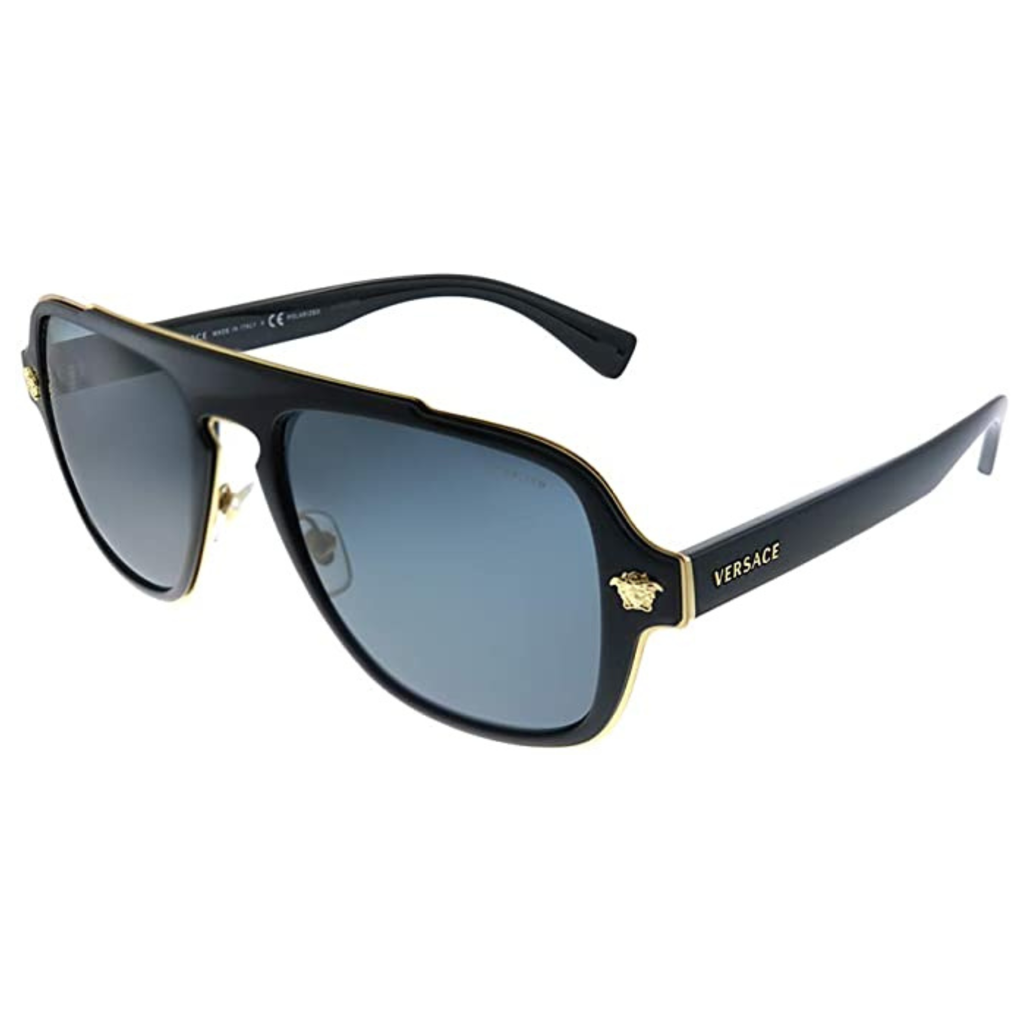 VERSACE OCCHIALI GOLD NERI