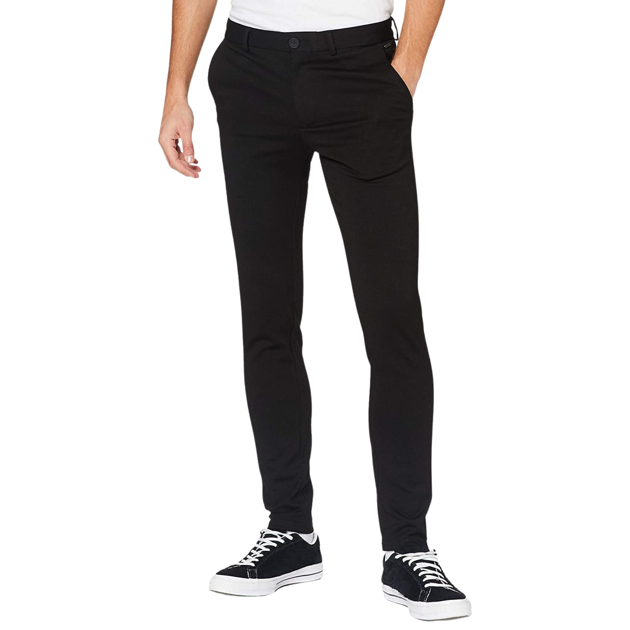 JACK & JONES PANTALONE ELEGANTE NERO