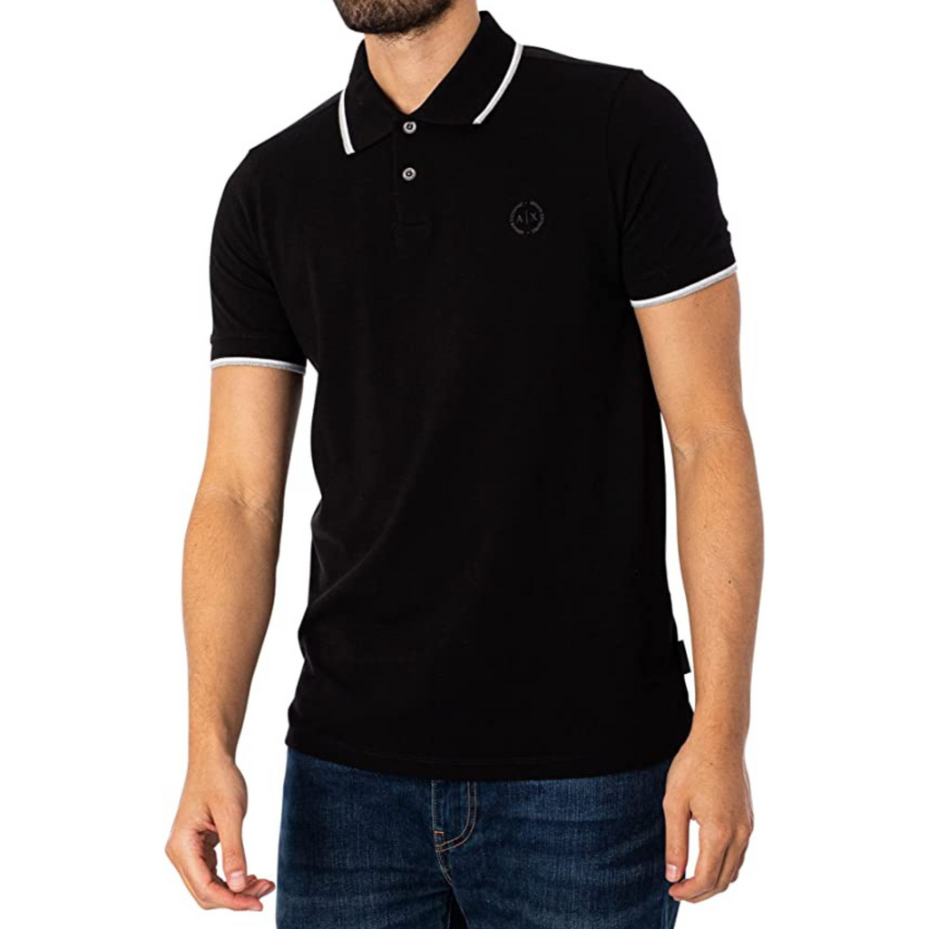 ARMANI EXCHANGE POLO NERA