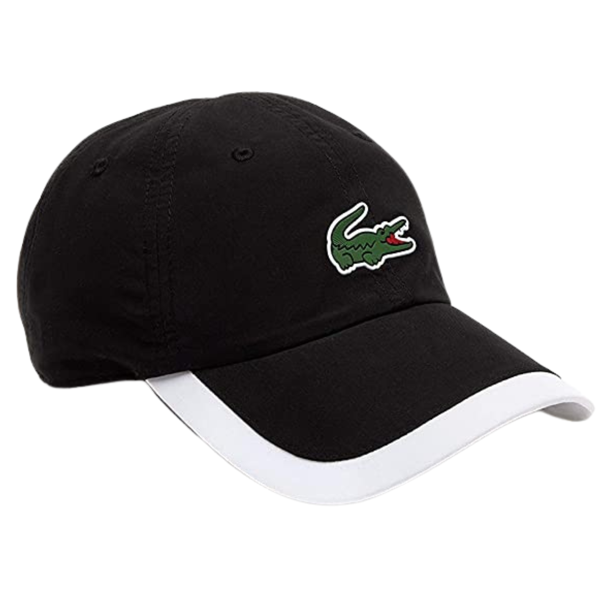 LACOSTE CAPPELLO CON VISIERA NERO