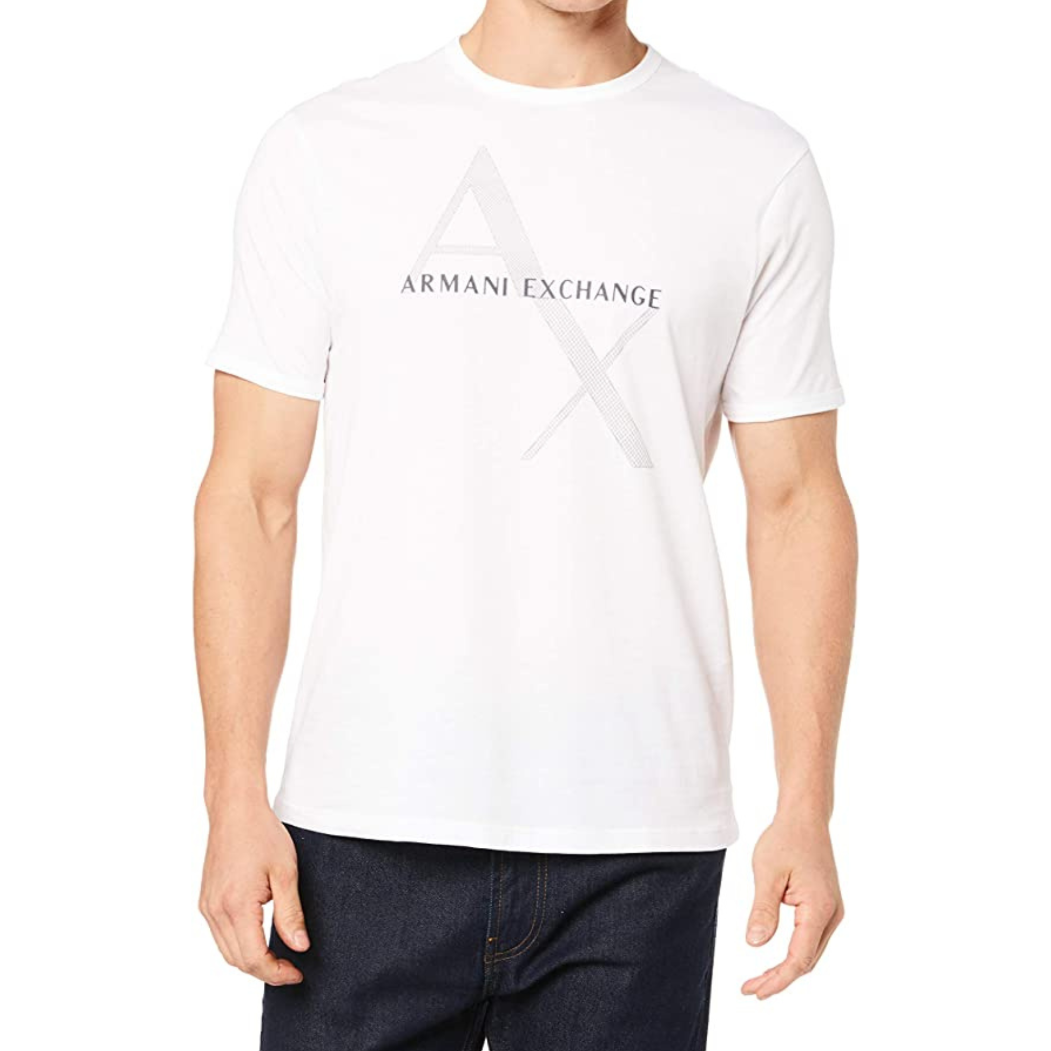 ARMANI EXCHANGE T-SHIRT A/X BIANCA