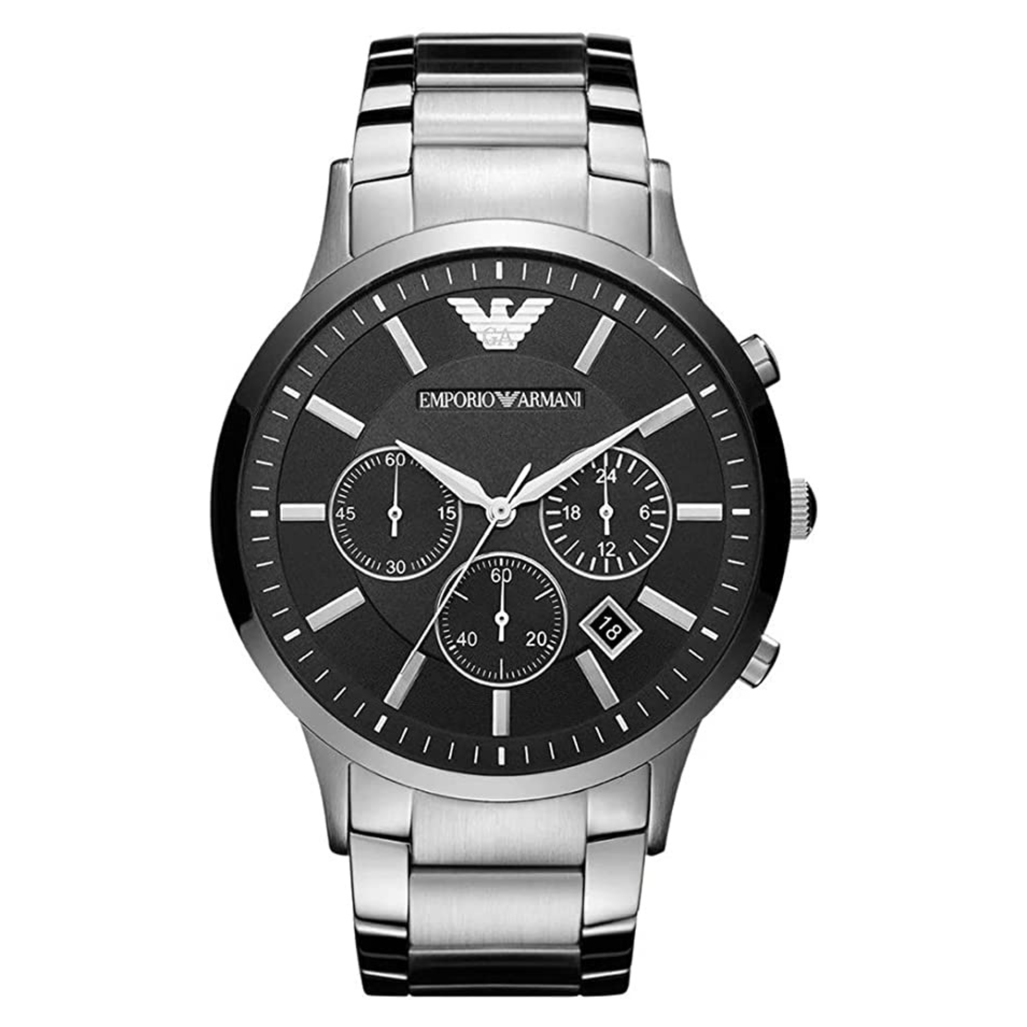 EMPORIO ARMANI OROLOGIO IRON NERO