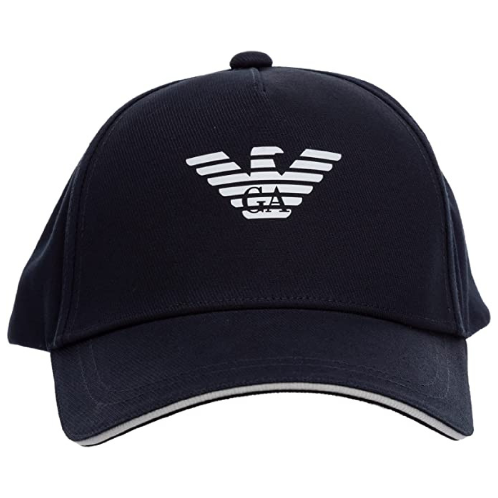 EMPORIO ARMANI CAPPELLO BLU CON LOGO