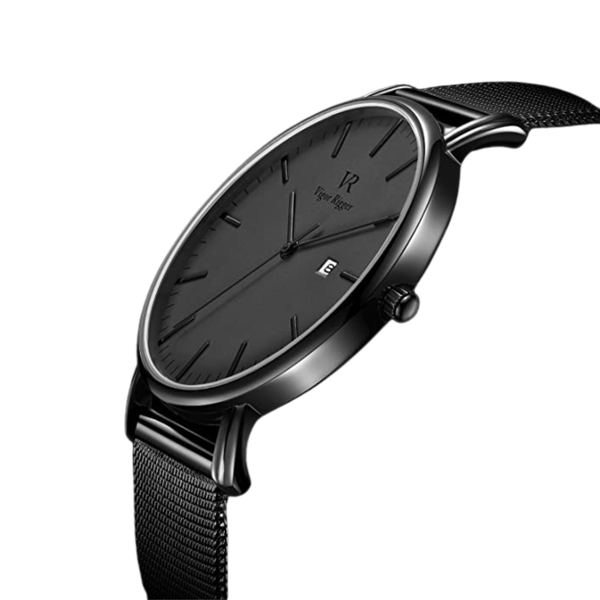 OROLOGIO AL QUARZO IN ACCIAIO NERO