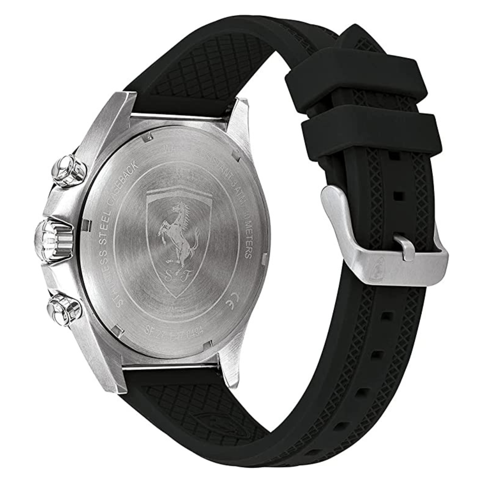 FERRARI SCUDERIA OROLOGIO ROSSO PILOTA