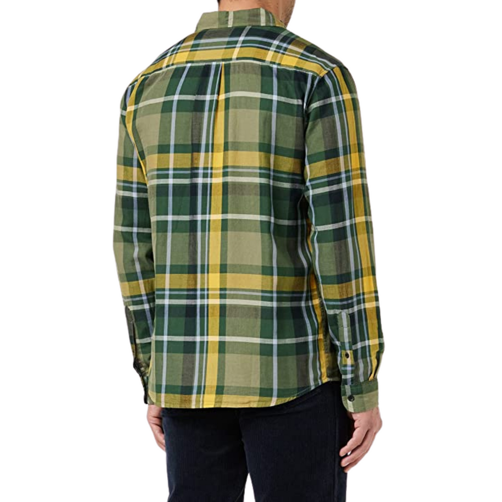 WRANGLER CAMICIA A QUADRI GIALLA