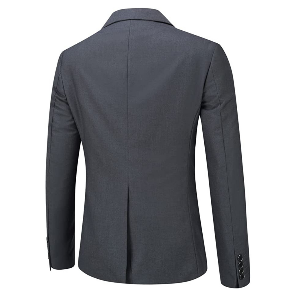 ABITO BECKER 3 PEZZI GRIGIO SCURO