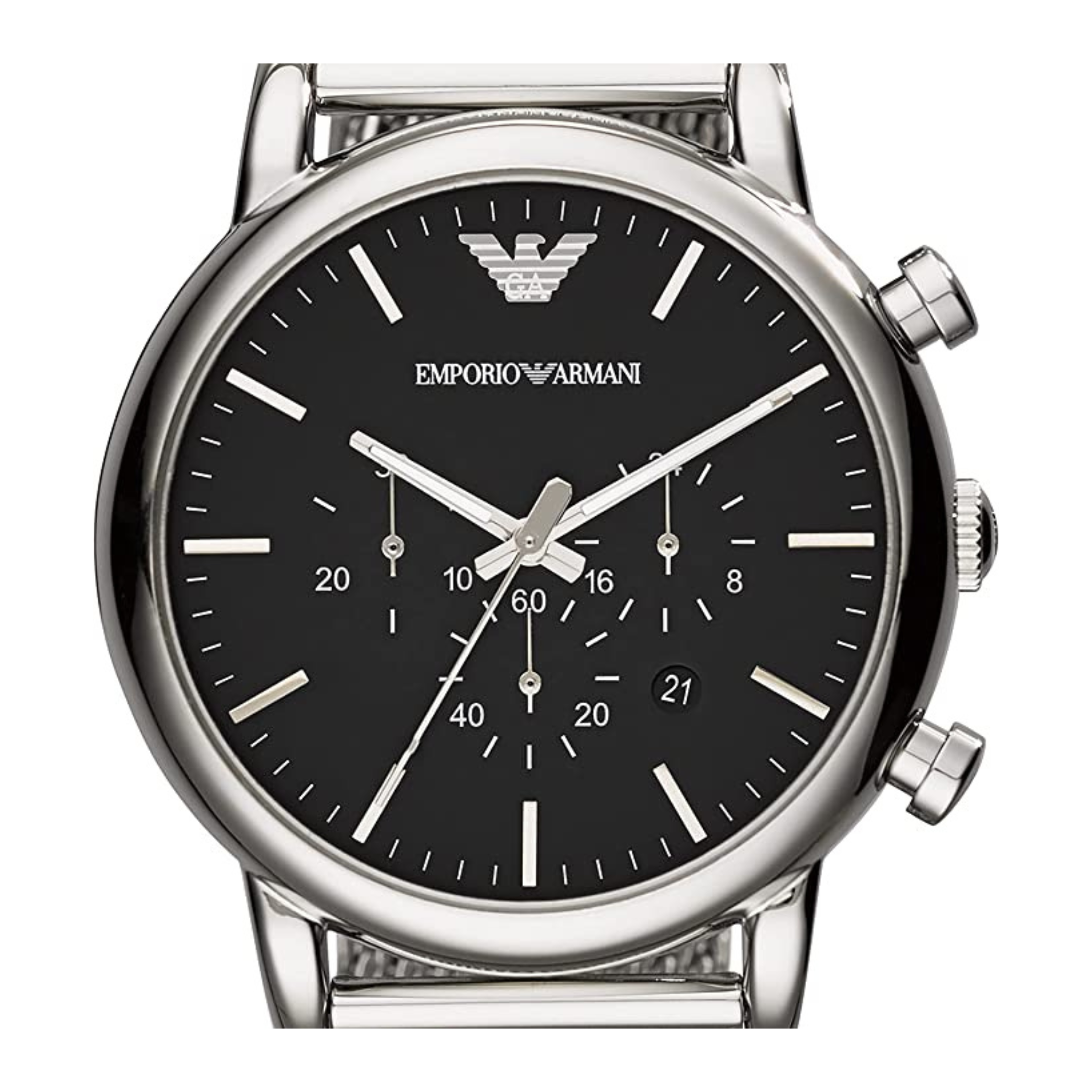 EMPORIO ARMANI OROLOGIO IN ACCIAIO NERO