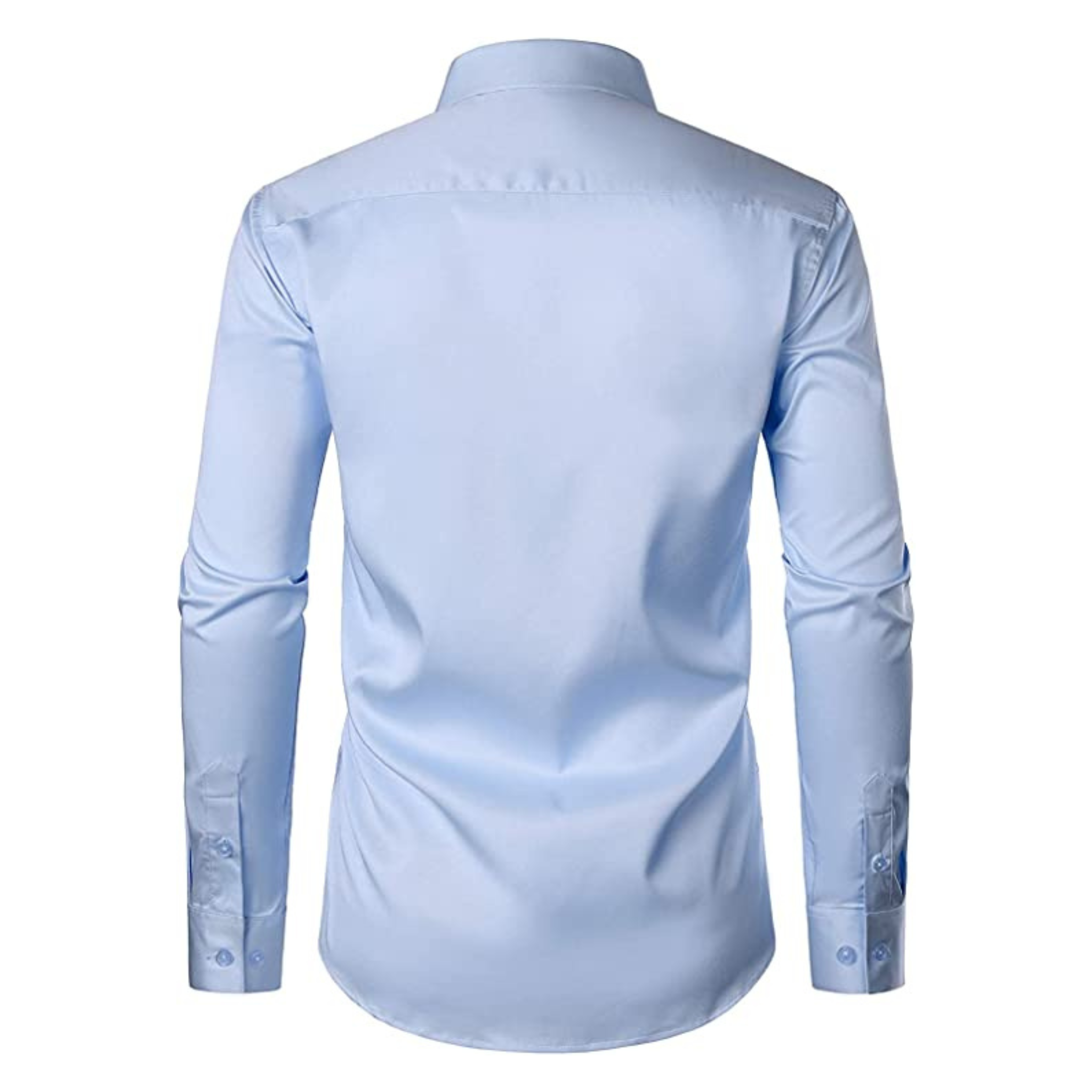 CAMICIA CHRIS TINTA UNITA CELESTE