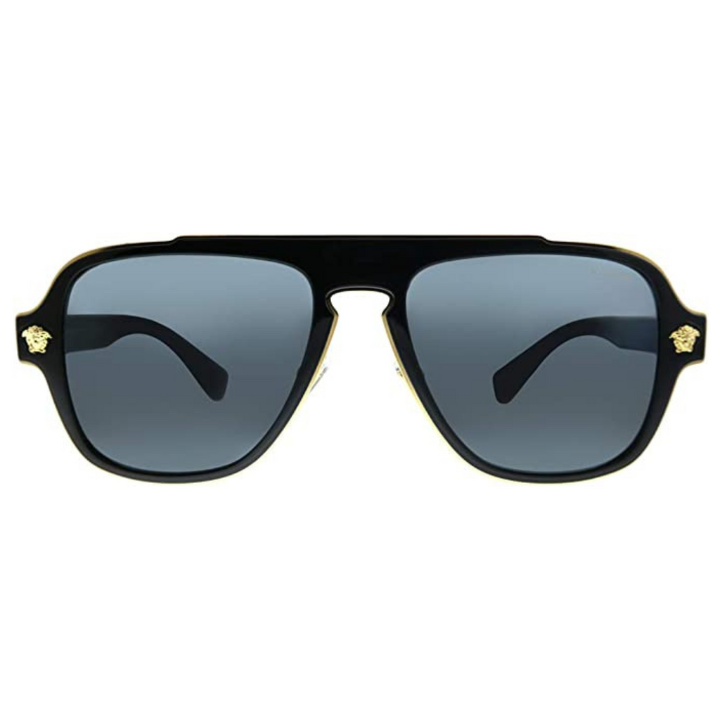 VERSACE OCCHIALI GOLD NERI