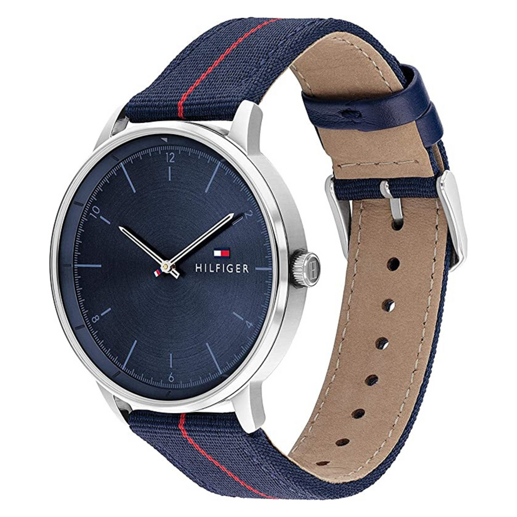 TOMMY HILFIGER OROLOGIO IN TESSUTO BLU