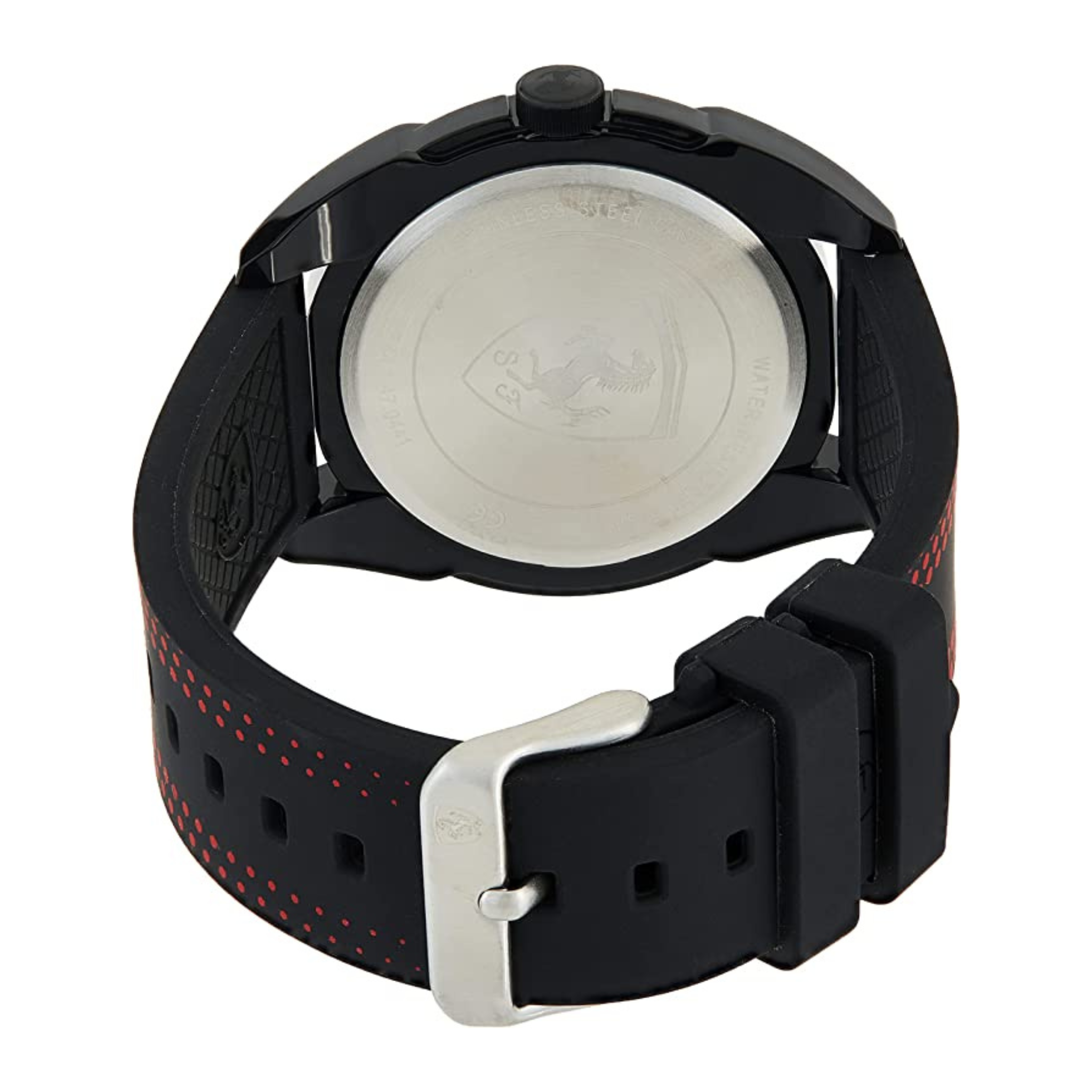 FERRARI SCUDERIA OROLOGIO NERO FORZA