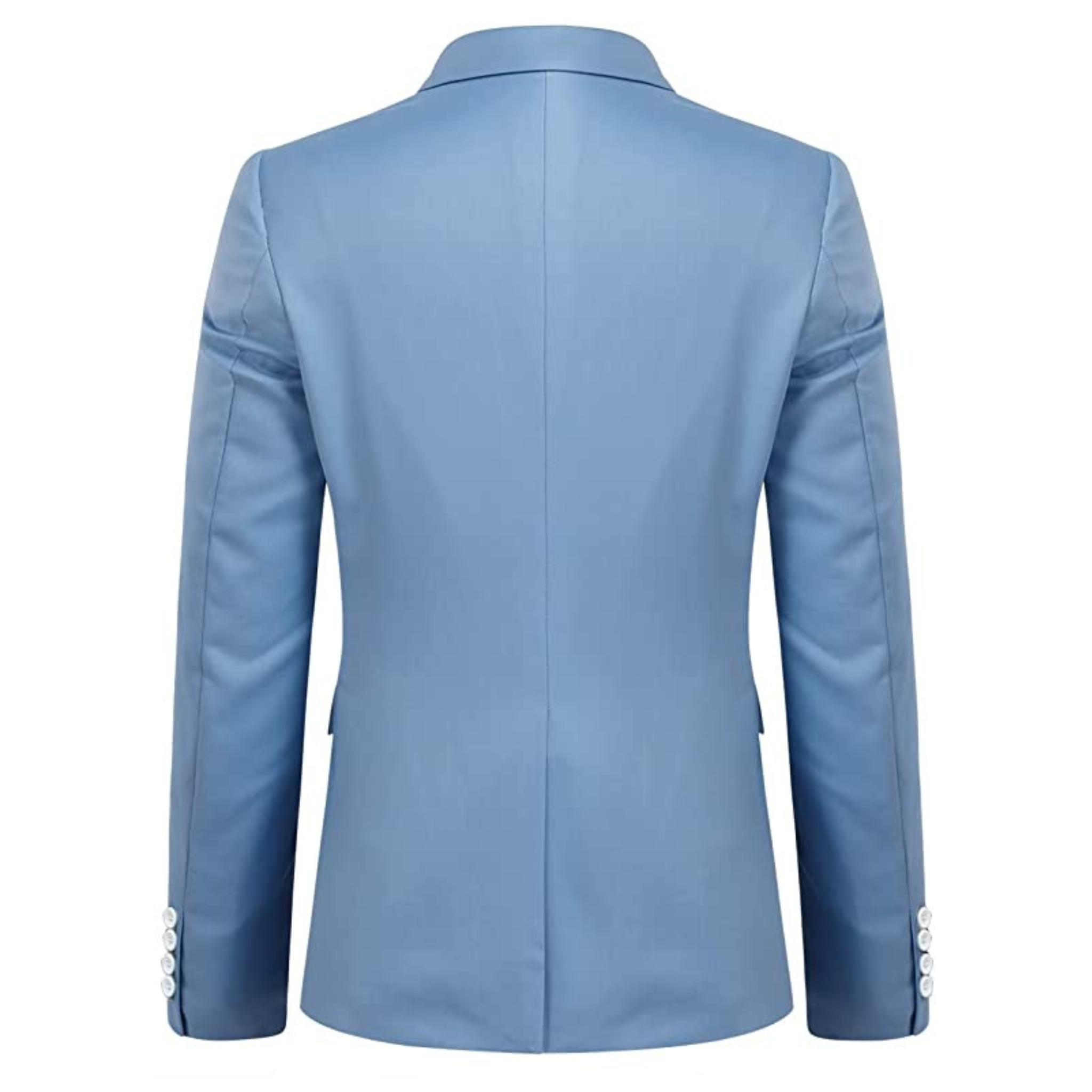 ABITO BECKER 3 PEZZI CELESTE