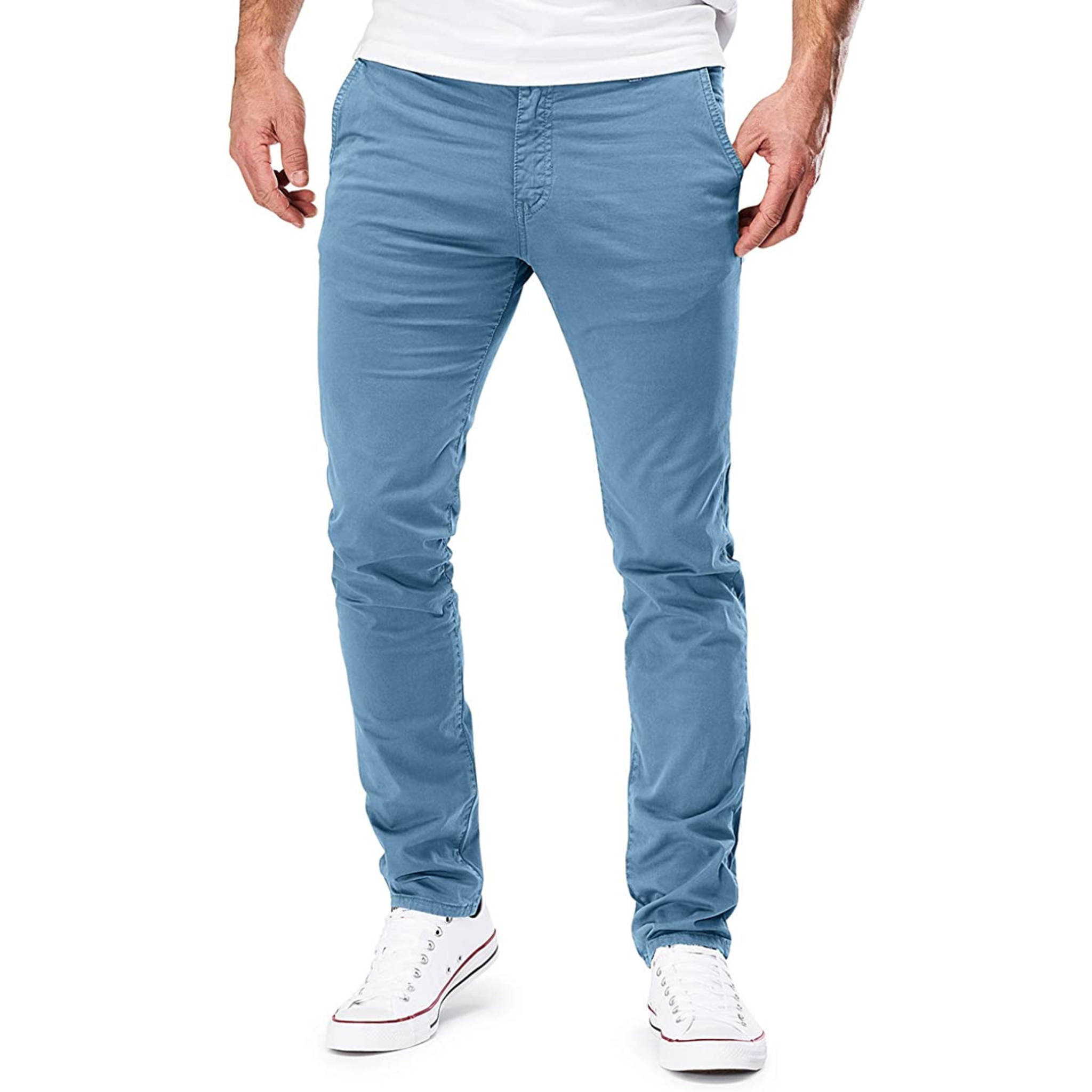 PANTALONE MIRROR AZZURRO