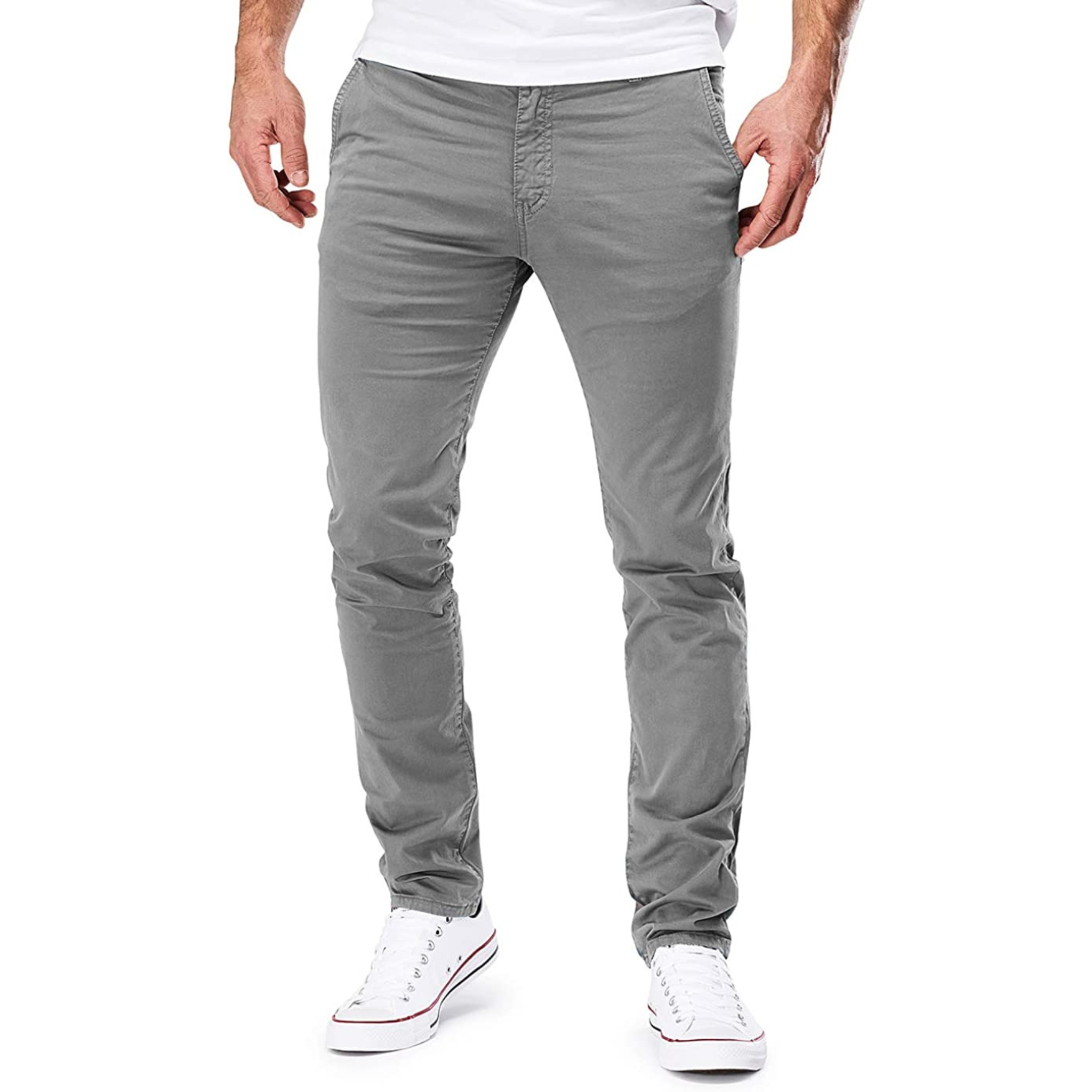 PANTALONE MIRROR GRIGIO CHIARO