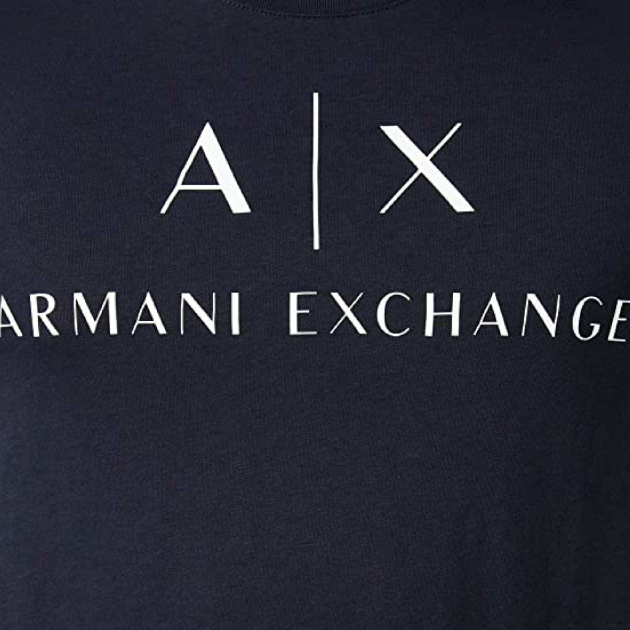 ARMANI EXCHANGE T-SHIRT BLU SCURO