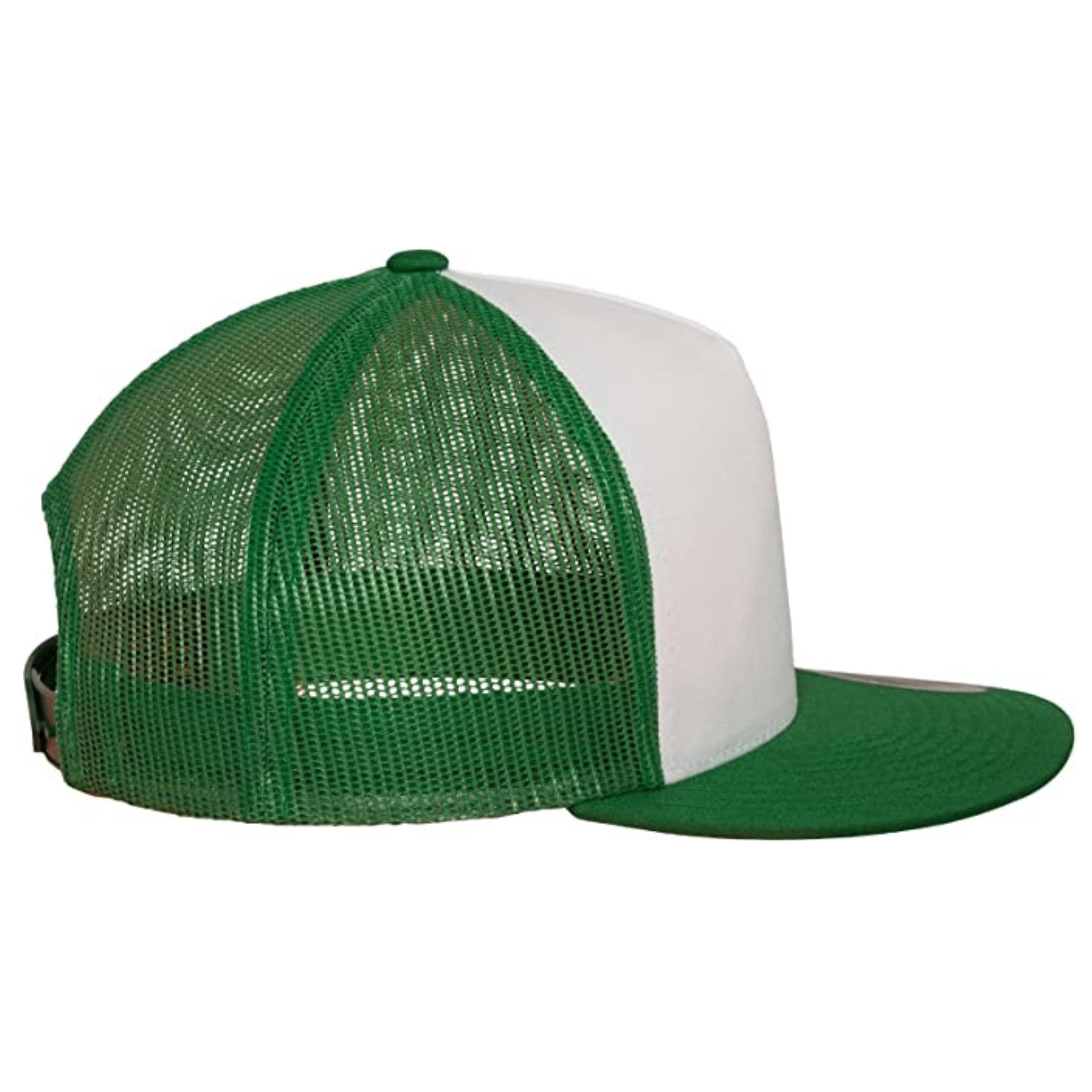 CAPPELLO CON VISIERA DRITTA VERDE