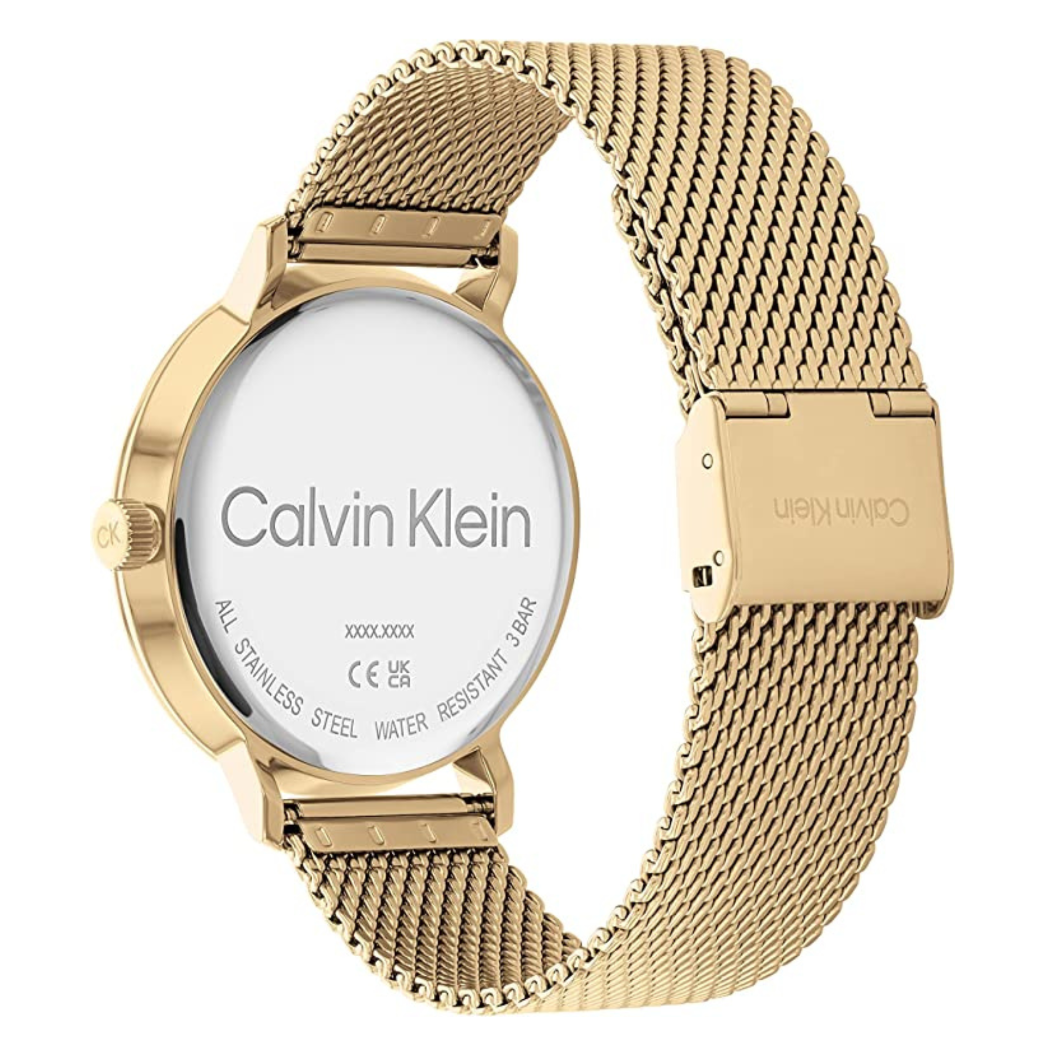 CALVIN KLEIN OROLOGIO ORO IN ACCIAIO