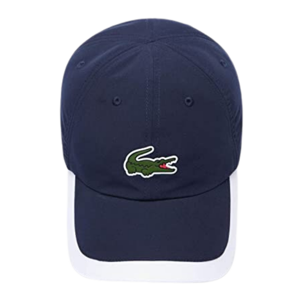 LACOSTE CAPPELLO CON VISIERA BLU
