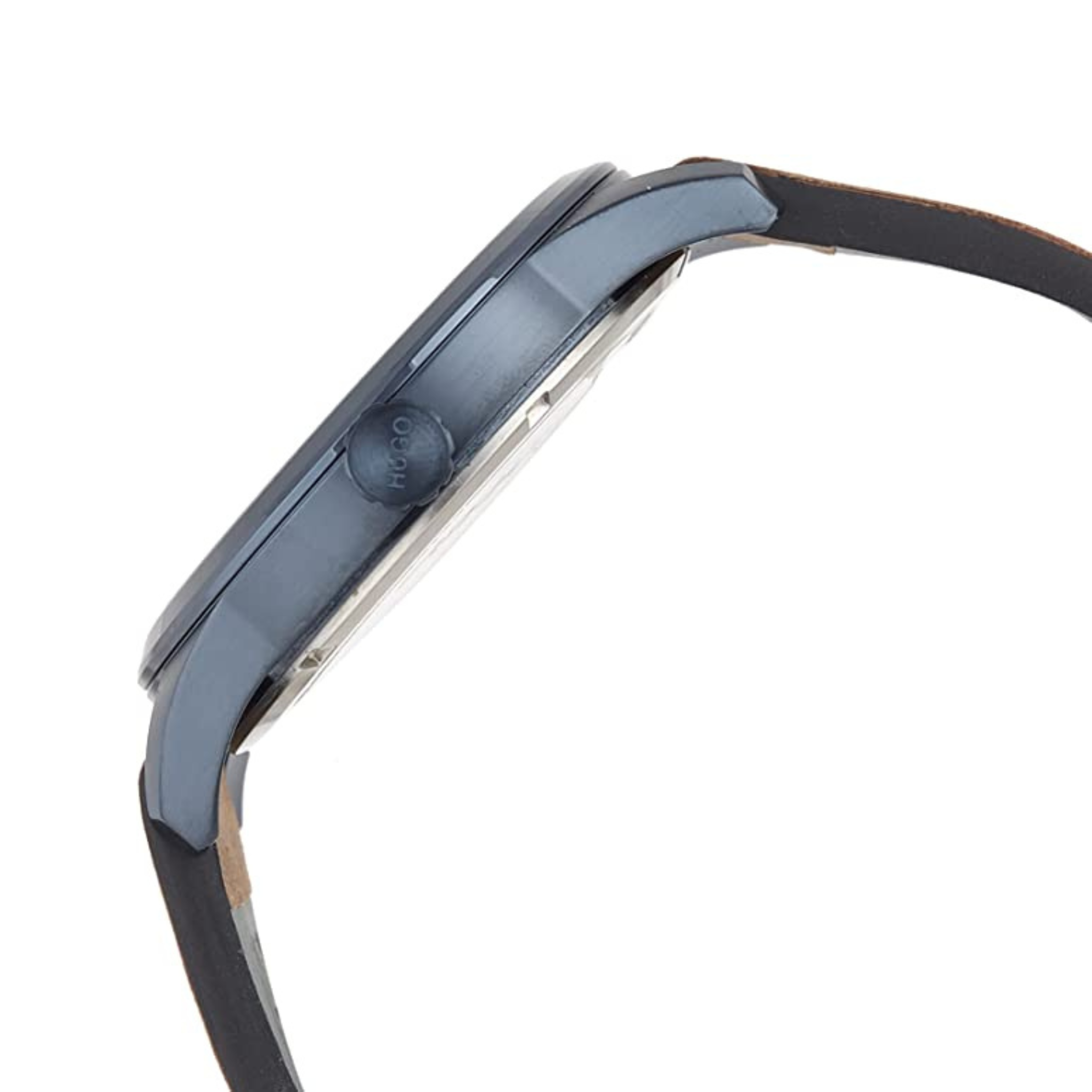 HUGO BOSS OROLOGIO IN PELLE MARRONE