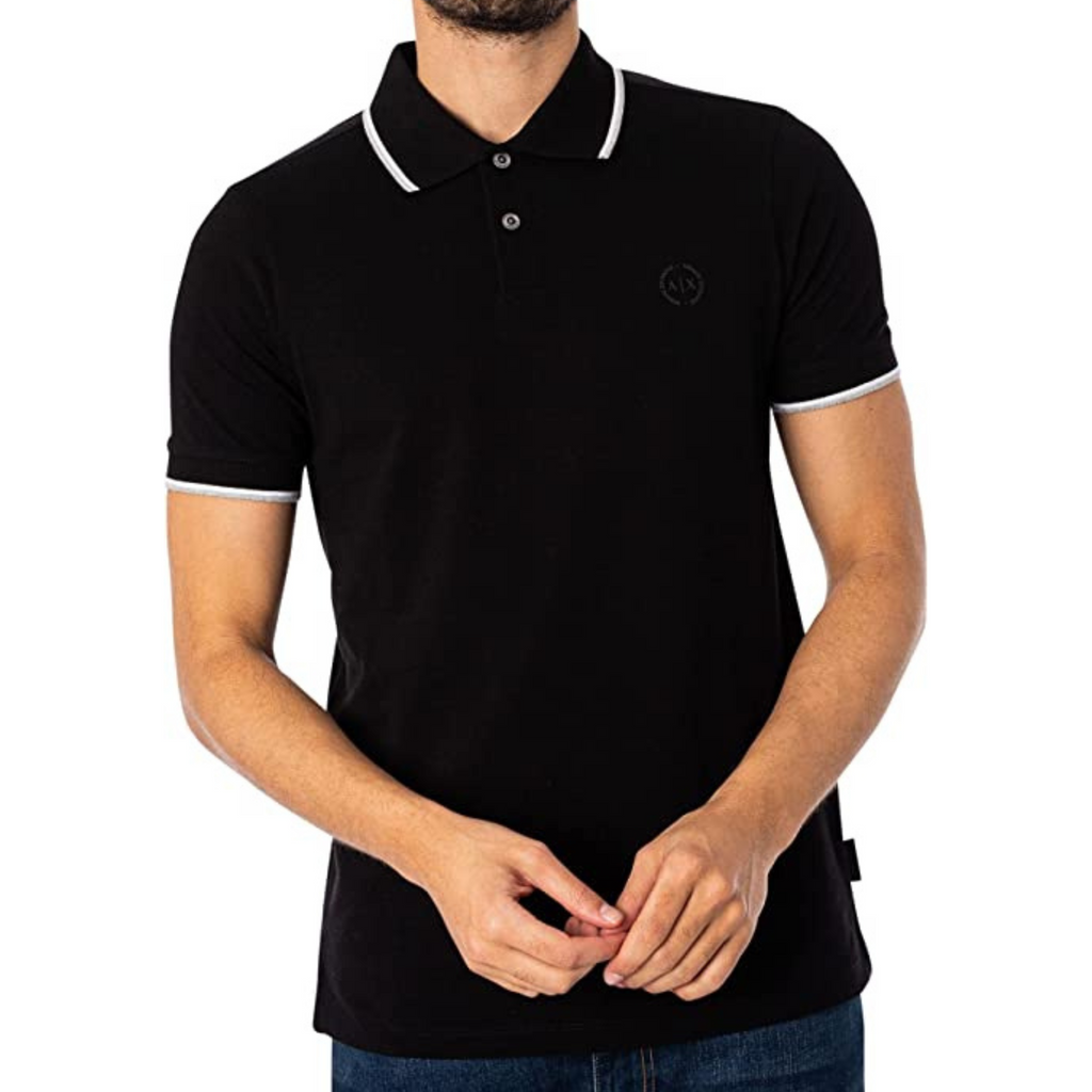 ARMANI EXCHANGE POLO NERA