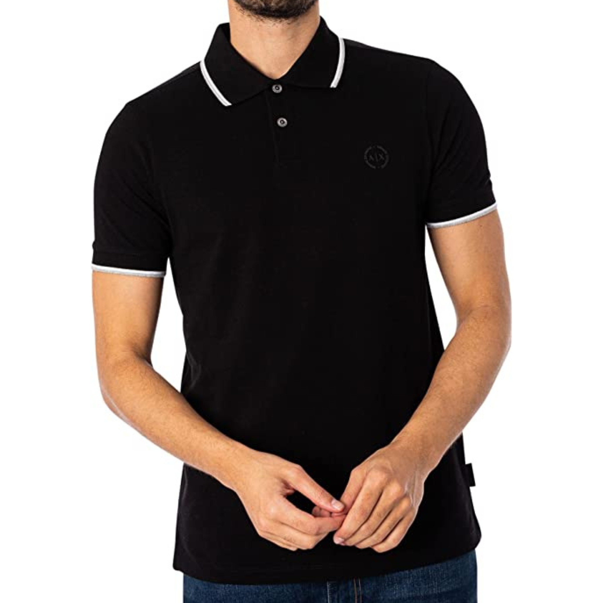 ARMANI EXCHANGE POLO NERA