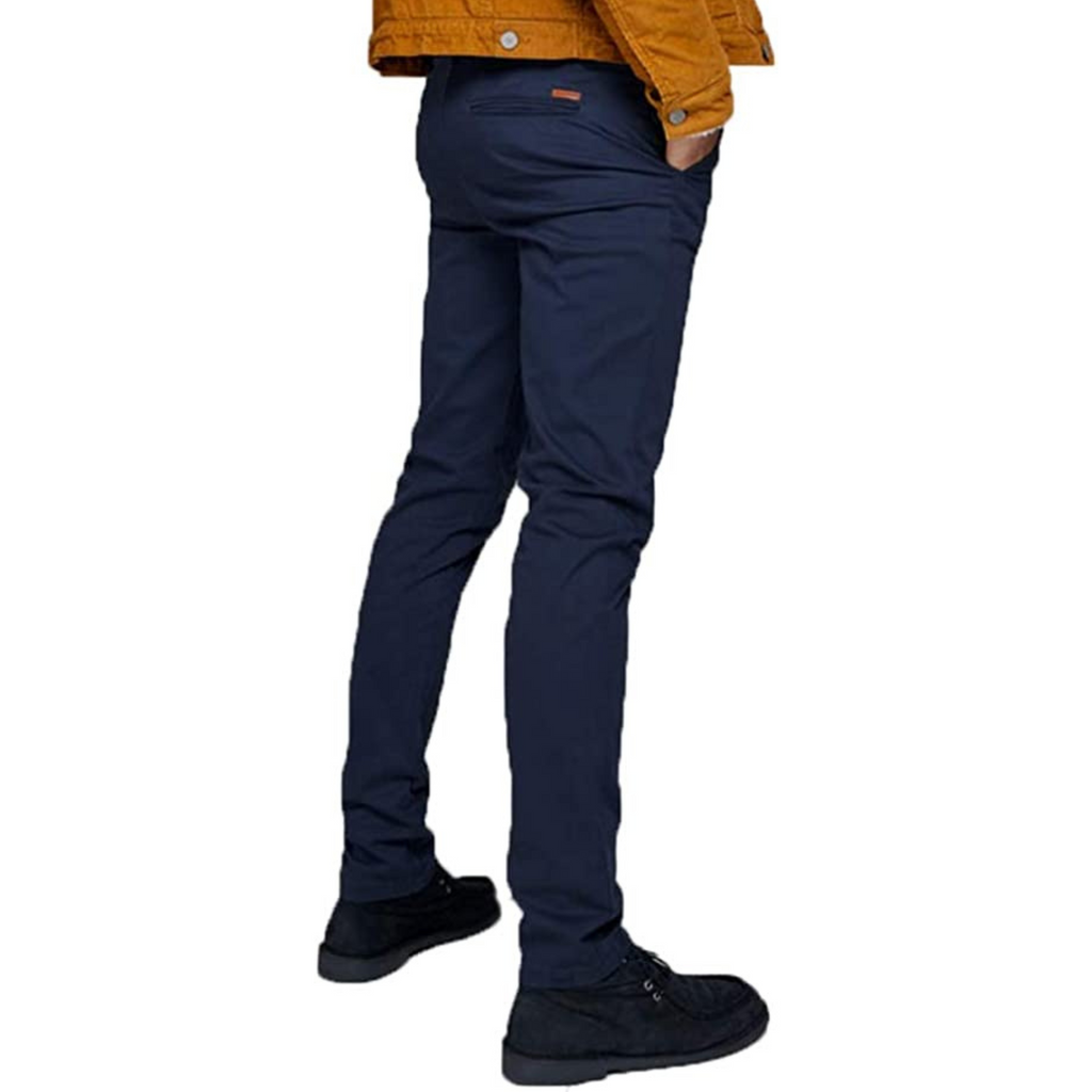 JACK & JONES PANTALONE CASUAL BLU