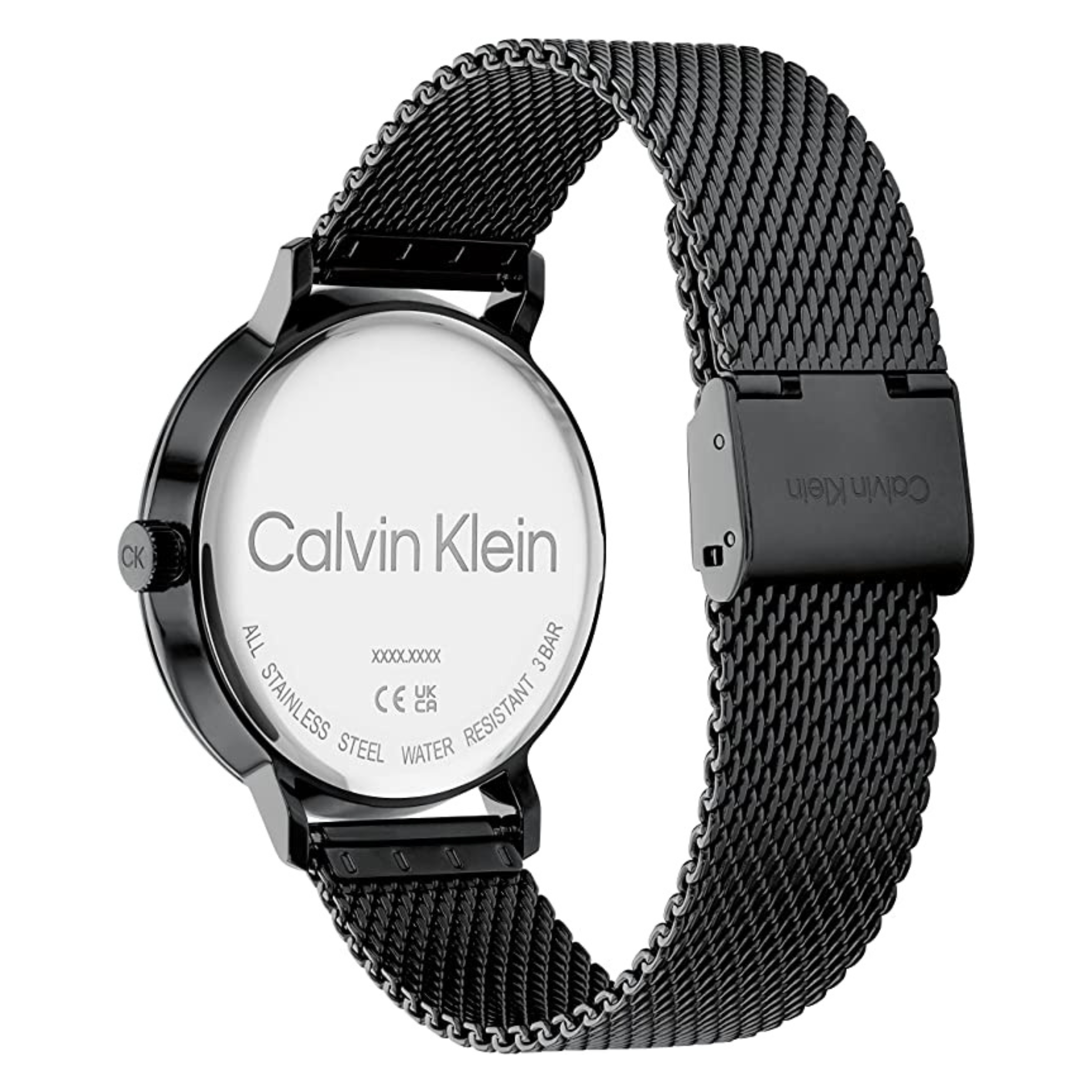 CALVIN KLEIN OROLOGIO IN ACCIAIO NERO