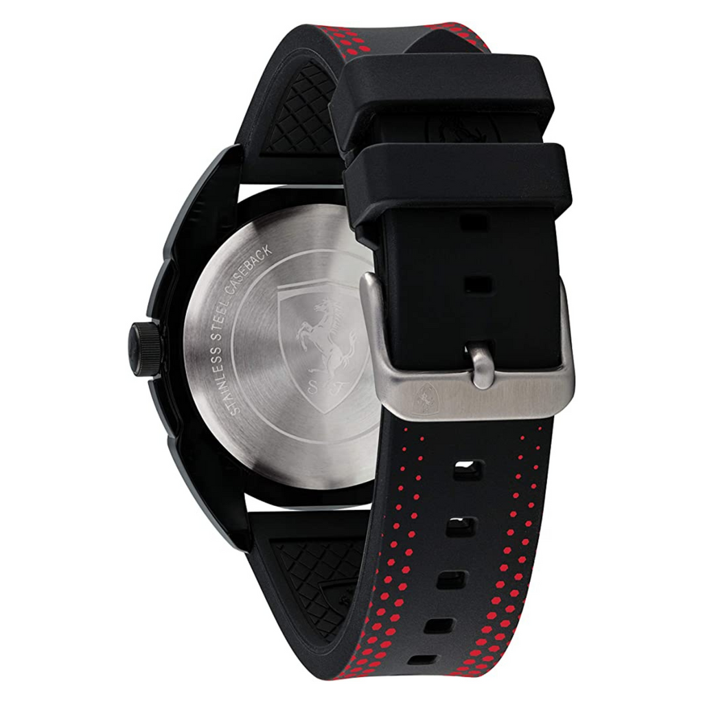 FERRARI SCUDERIA OROLOGIO NERO FORZA