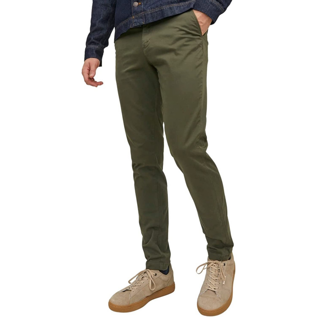 JACK & JONES PANTALONE CASUAL VERDE