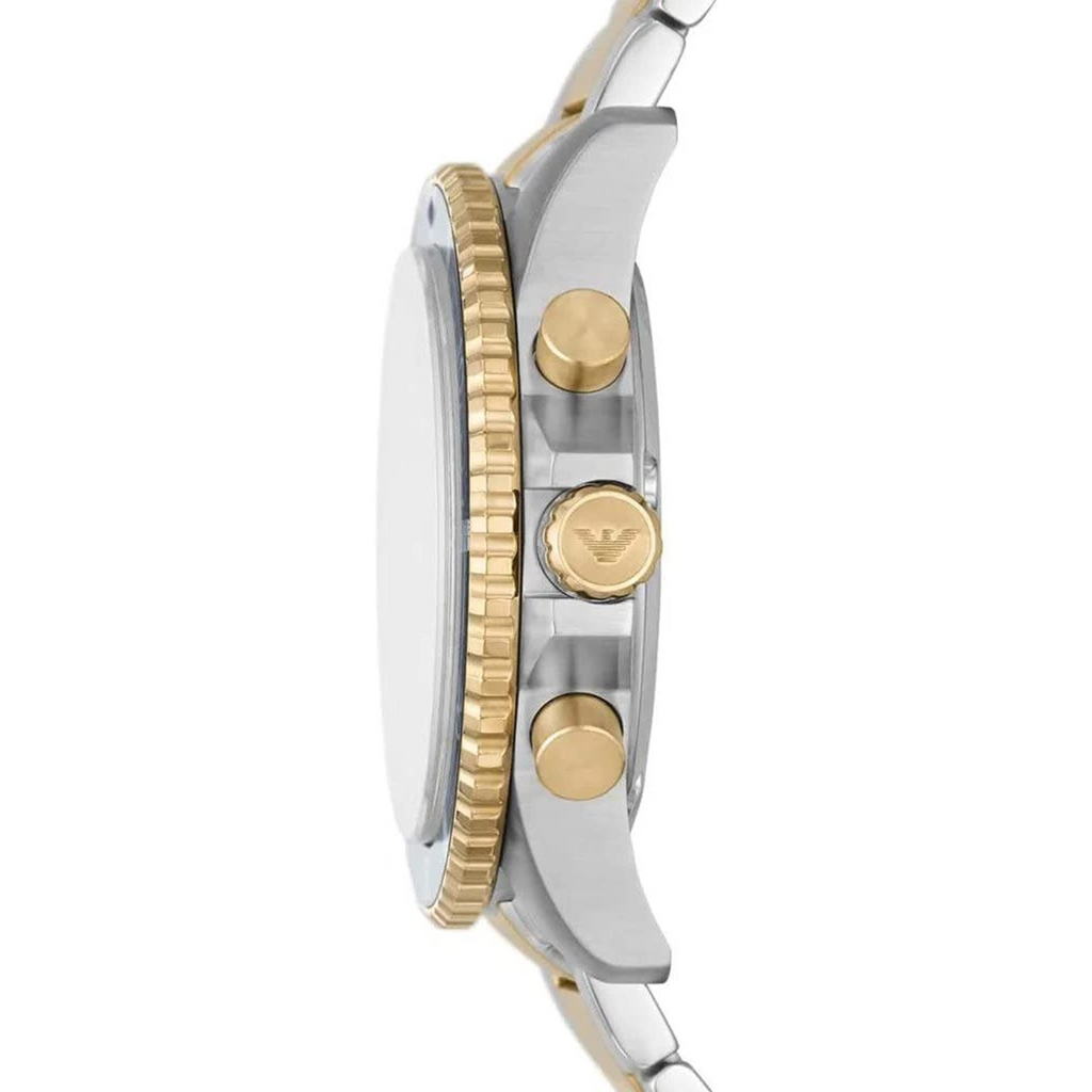 EMPORIO ARMANI OROLOGIO EXCALIBUR BLU/ORO