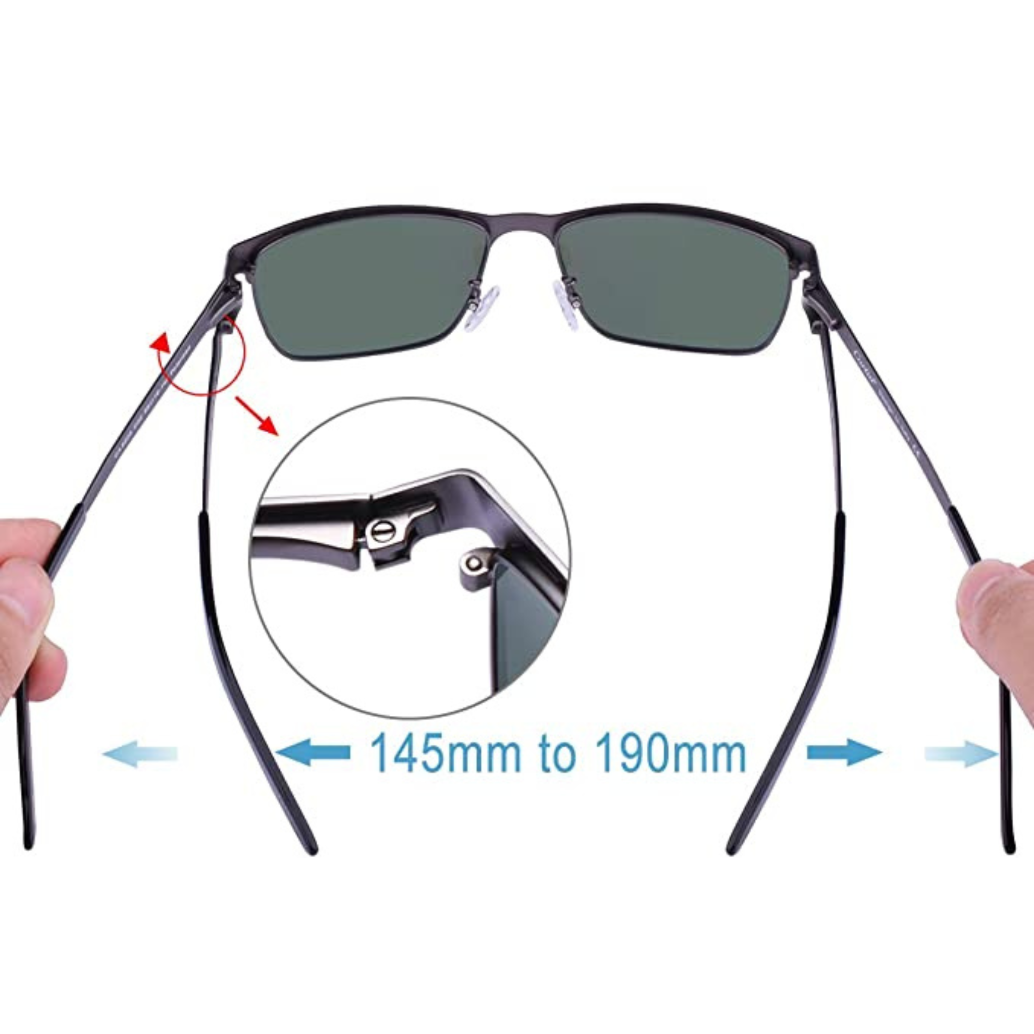 CARFIA OCCHIALI POLARIZZATI NERI
