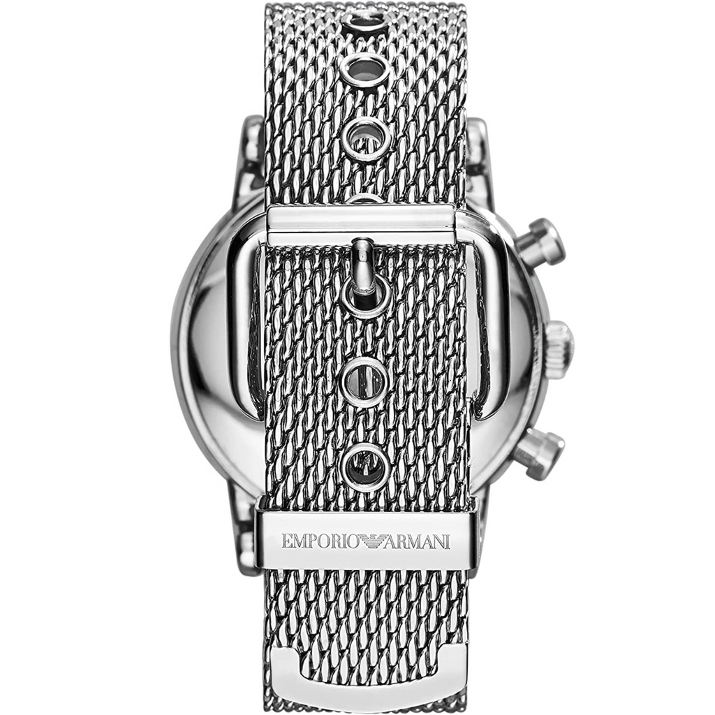 EMPORIO ARMANI OROLOGIO IN ACCIAIO NERO