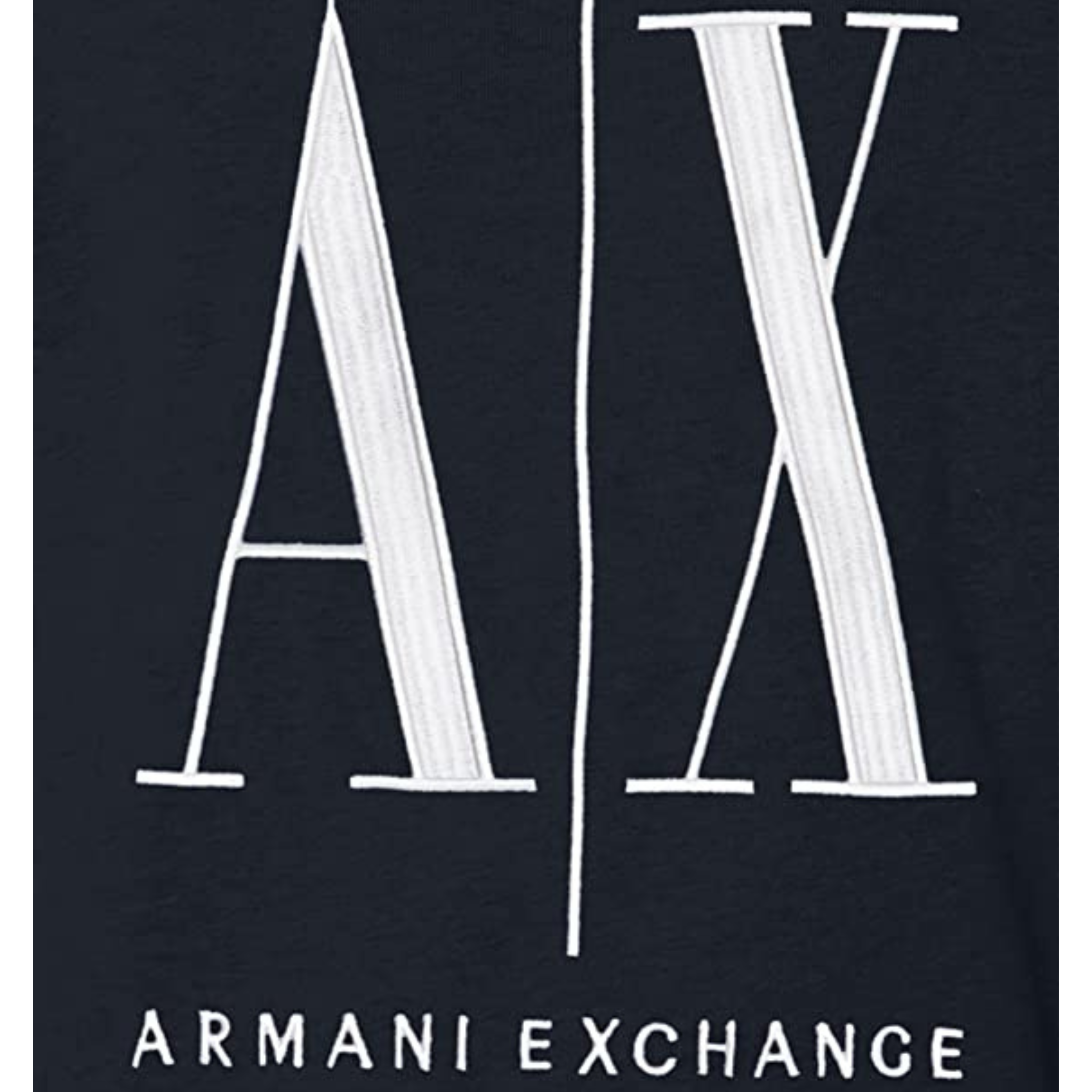 ARMANI EXCHANGE FELPA BLU