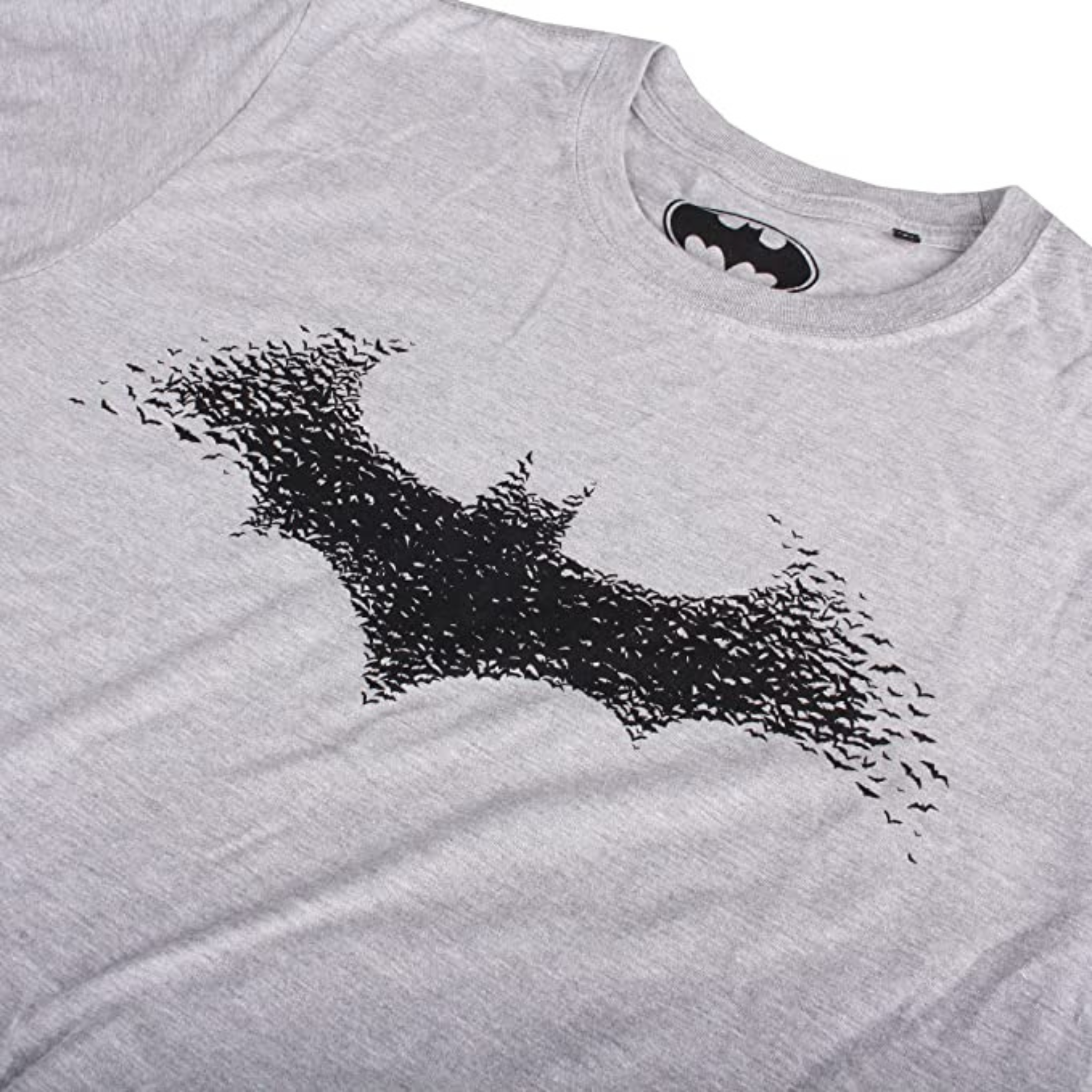 BATMAN T-SHIRT GRIGIA CON LOGO
