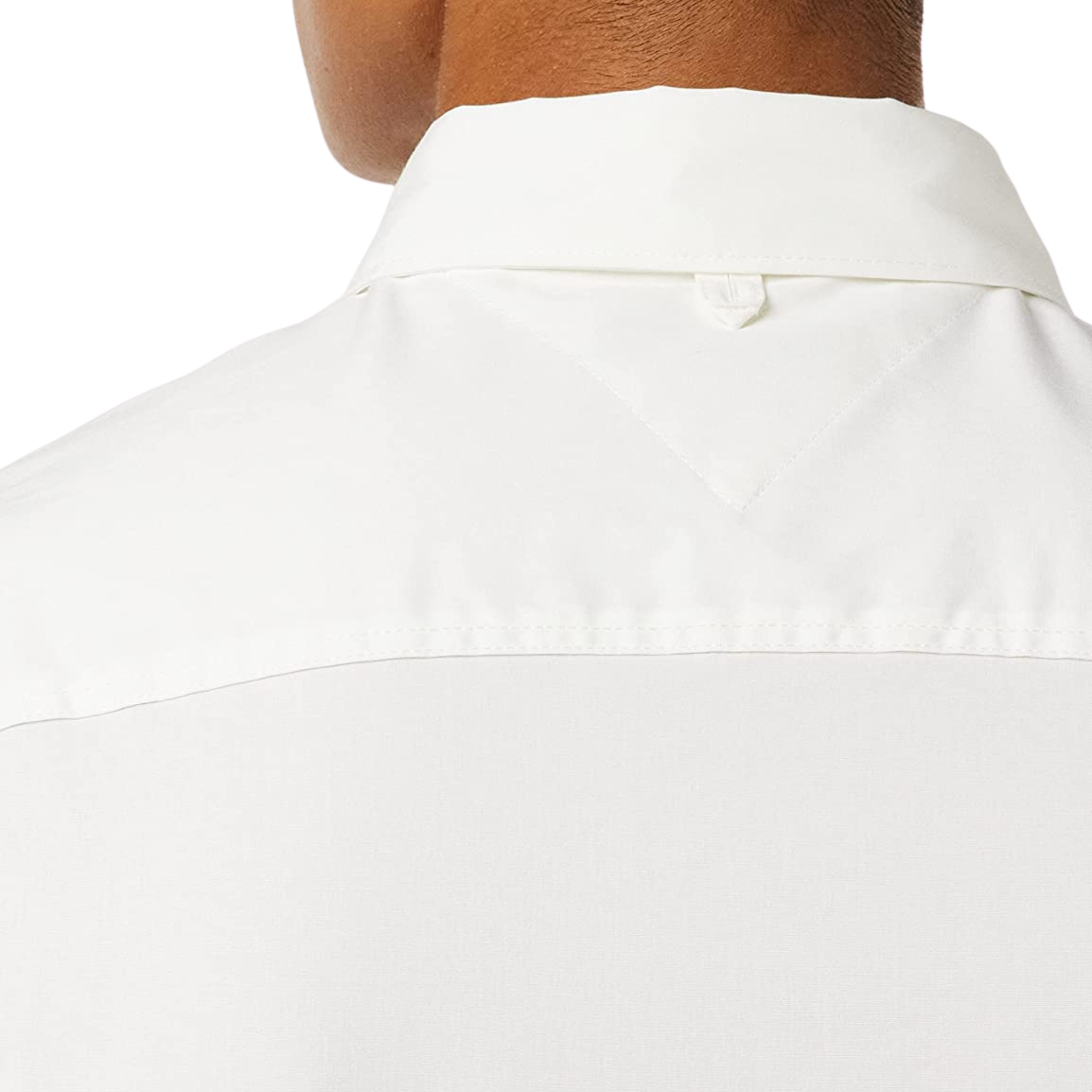 TOMMY HILFIGER CAMICIA TINTA UNITA BIANCA