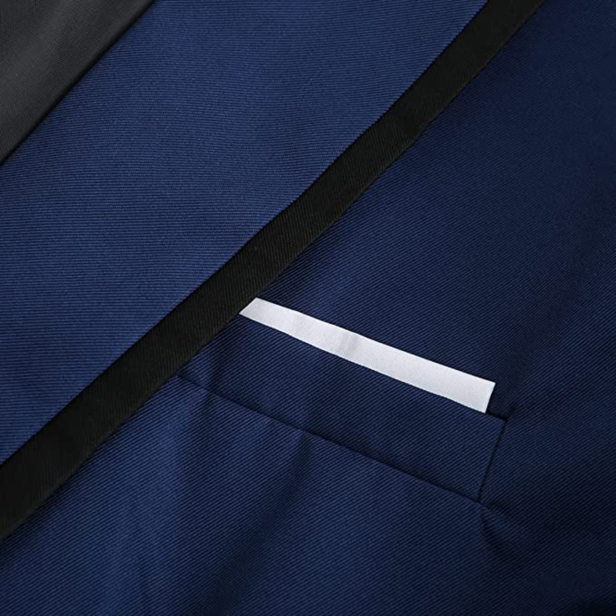 BLAZER ELEGANTE REVER SMOKING BLU